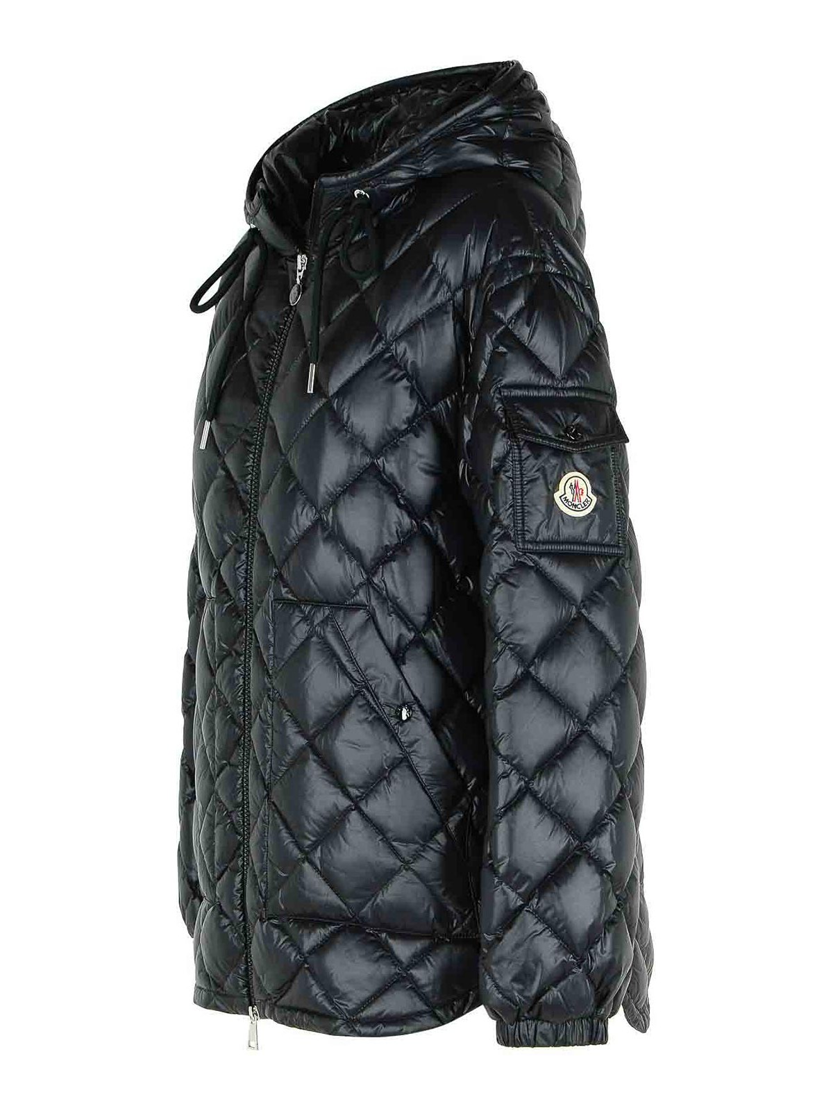 Black Polyamide Down Jacket 0932F00013595ZZ999 (Moncler / ダウンジャケット・コート ) | Moncler (モンクレール)(2)