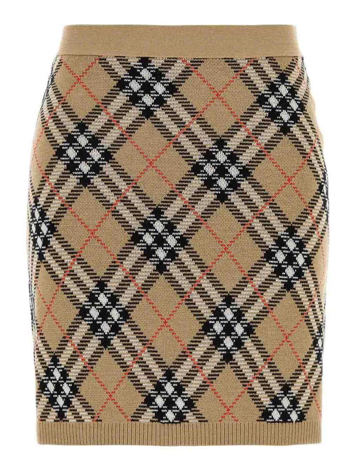 Check Knit Mini Skirt 8110604 (Burberry / スカート ) | Burberry (バーバリー)