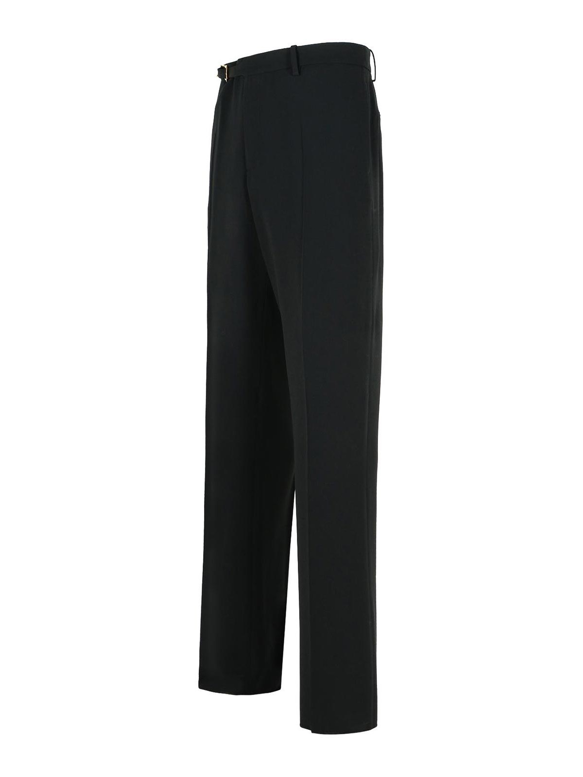 Black Virgin Wool Blend Patalone 10202221A149931B000 (VERSACE / パンツ ) | VERSACE (ヴェルサーチェ)(2)