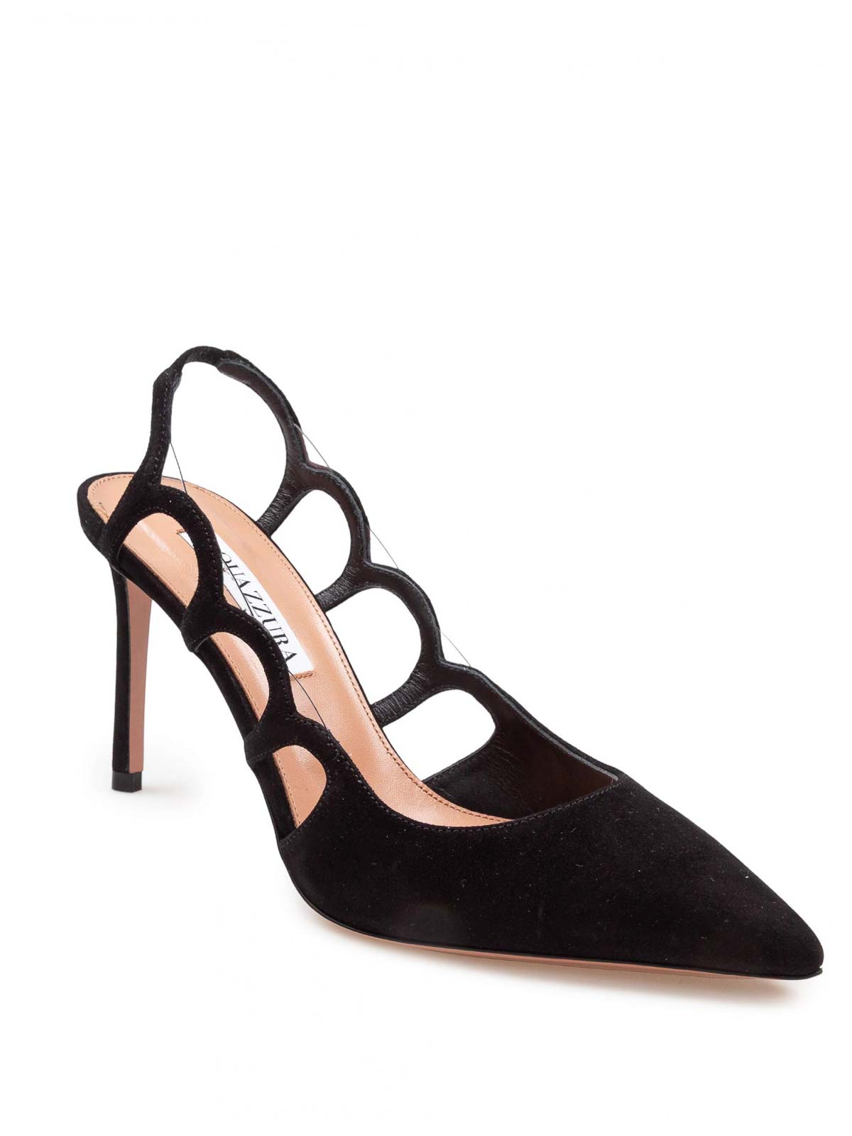 Decollete Bootie pump 85 in suede EDLMIDL0SPV (AQUAZZURA / パンプス・ハイヒール ) | AQUAZZURA (アクアズーラ)(1)