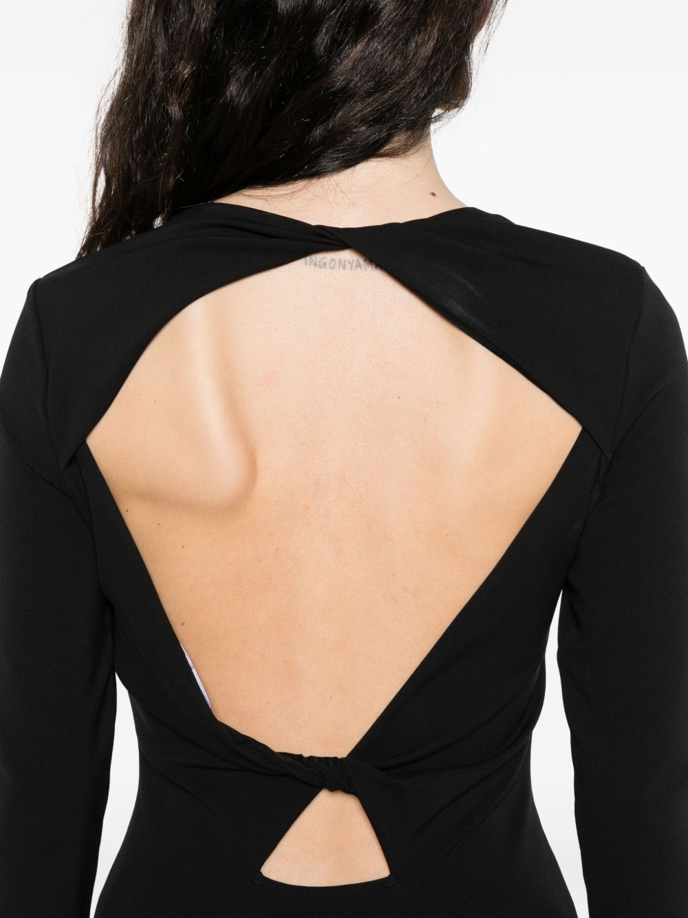 Emporio Armani Dresses Black EW002000AF16065UC001 (EMPORIO ARMANI / ワンピース・ドレス・オールインワン ) | EMPORIO ARMANI (エンポリオ アルマーニ)(3)