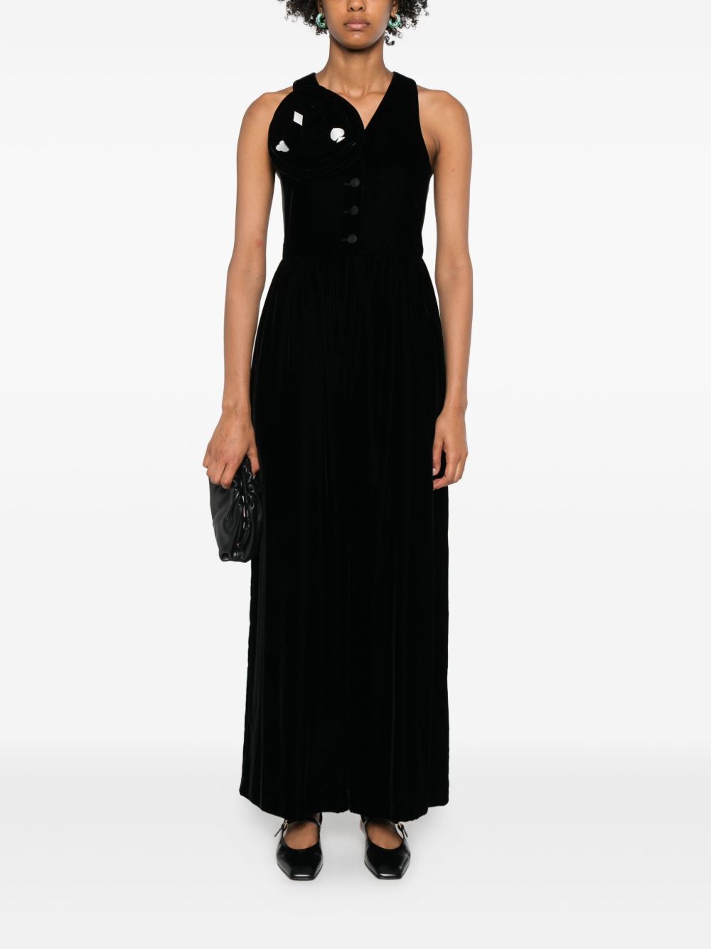 Emporio Armani Dresses Black EW001489AF10208UC001 (EMPORIO ARMANI / ワンピース・ドレス・オールインワン ) | EMPORIO ARMANI (エンポリオ アルマーニ)(3)