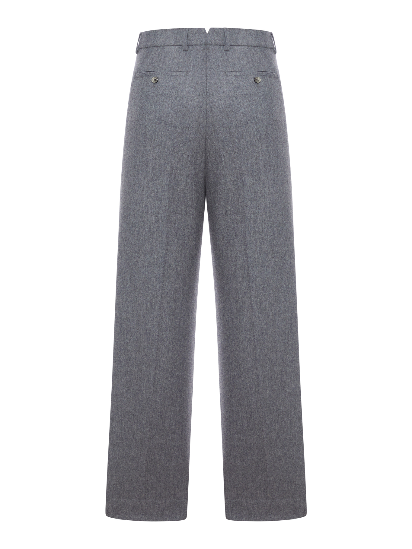 TAILORED WOOL FLANNEL TROUSERS HTR423WV0058050 (AMI Paris / パンツ ) | AMI Paris (アミパリス)(1)