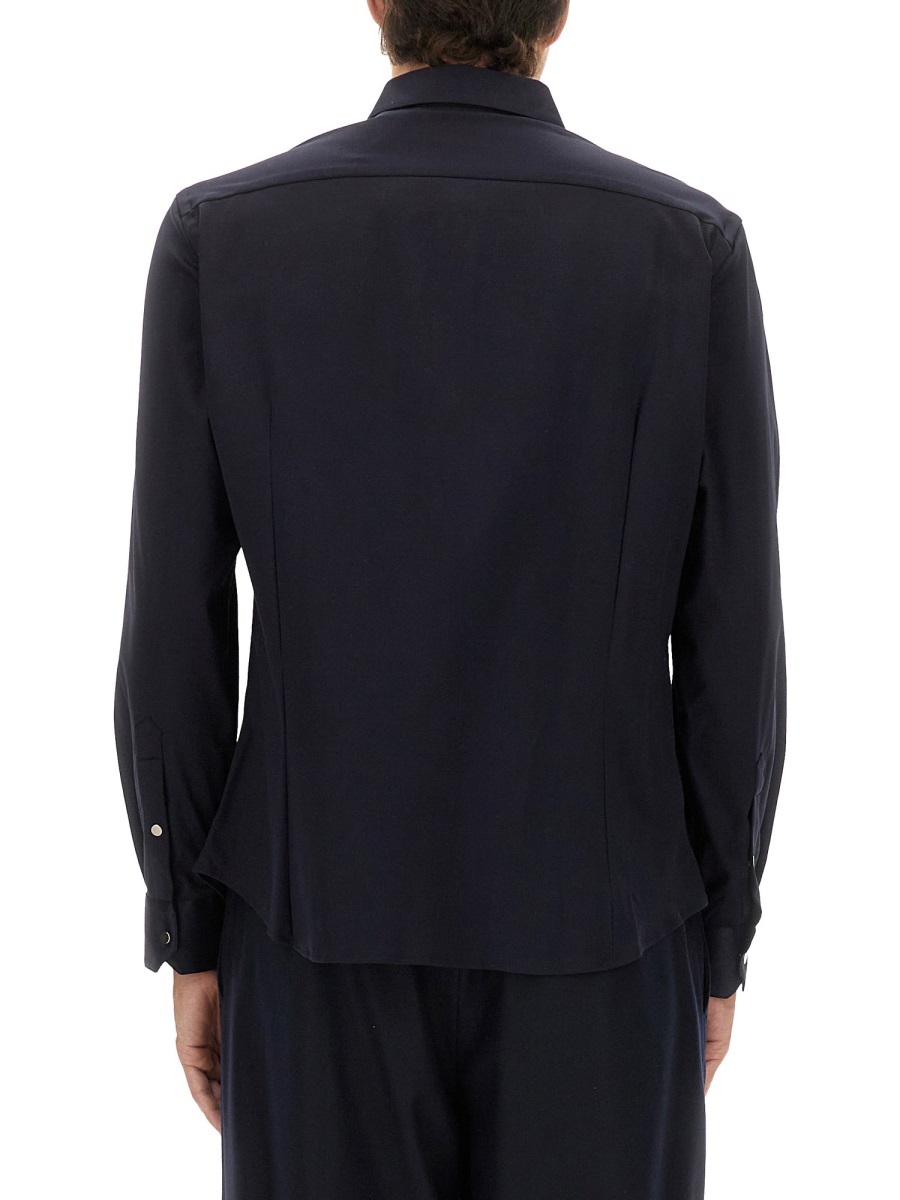 Midnight blue cotton shirt GM000057TE10459UB102 (GIORGIO ARMANI / シャツ・ブラウス ) | GIORGIO ARMANI (ジョルジオ アルマーニ)(1)