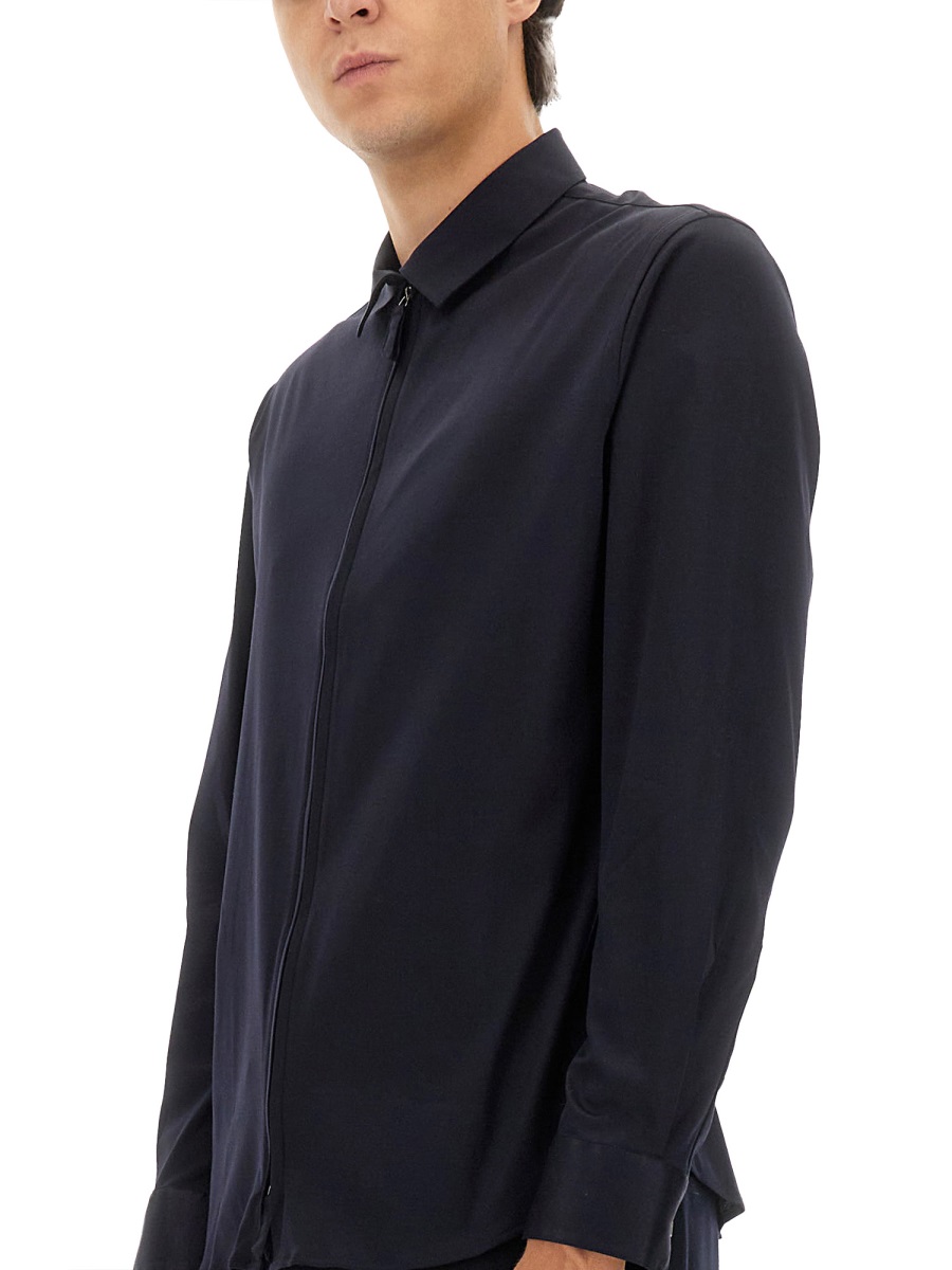Midnight blue cotton shirt GM000057TE10459UB102 (GIORGIO ARMANI / シャツ・ブラウス ) | GIORGIO ARMANI (ジョルジオ アルマーニ)(2)
