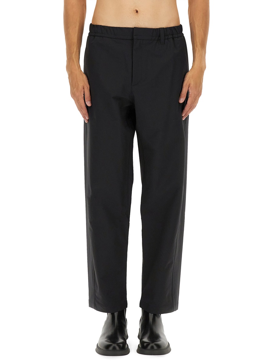 Black stretch nylon blend pant PT00067UL12846S9300 (Herno / パンツ ) | Herno (ヘルノ)