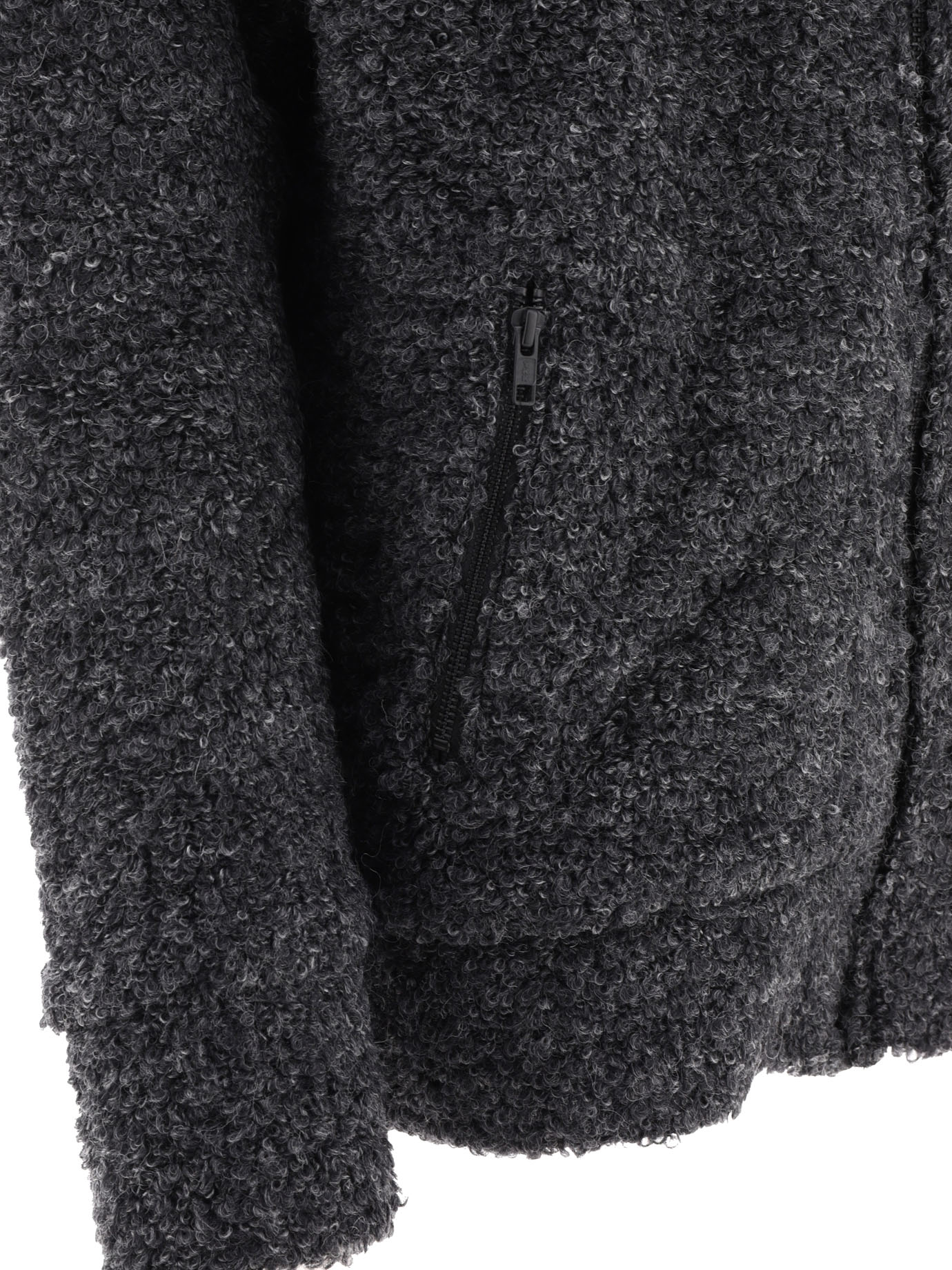 Textured drawstring zipped hoodie WLT022W231 (JUNYA WATANABE / スウェット・フーディー ) | JUNYA WATANABE (ジュンヤ ワタナベ)(3)