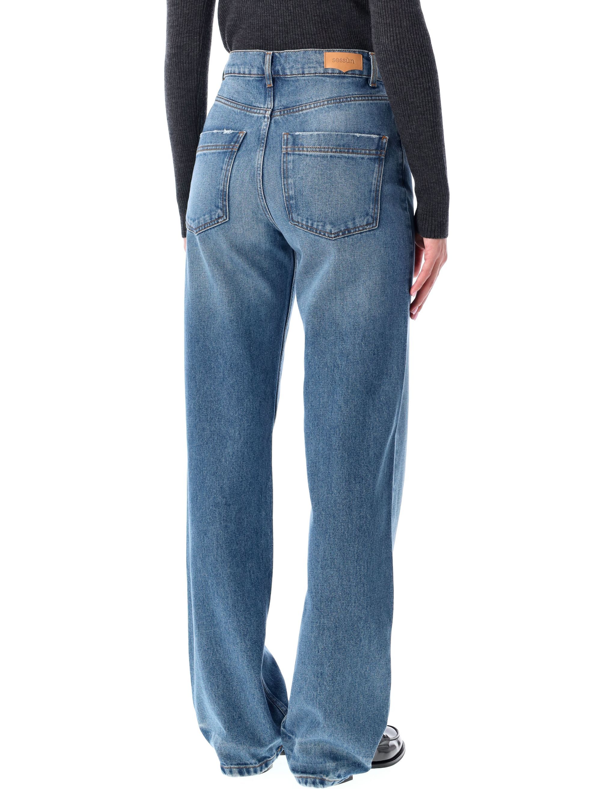 SESSUN Jeans 25121001STONEBLUE (sessùn / ジーンズ ) | sessùn (セッスン)(1)