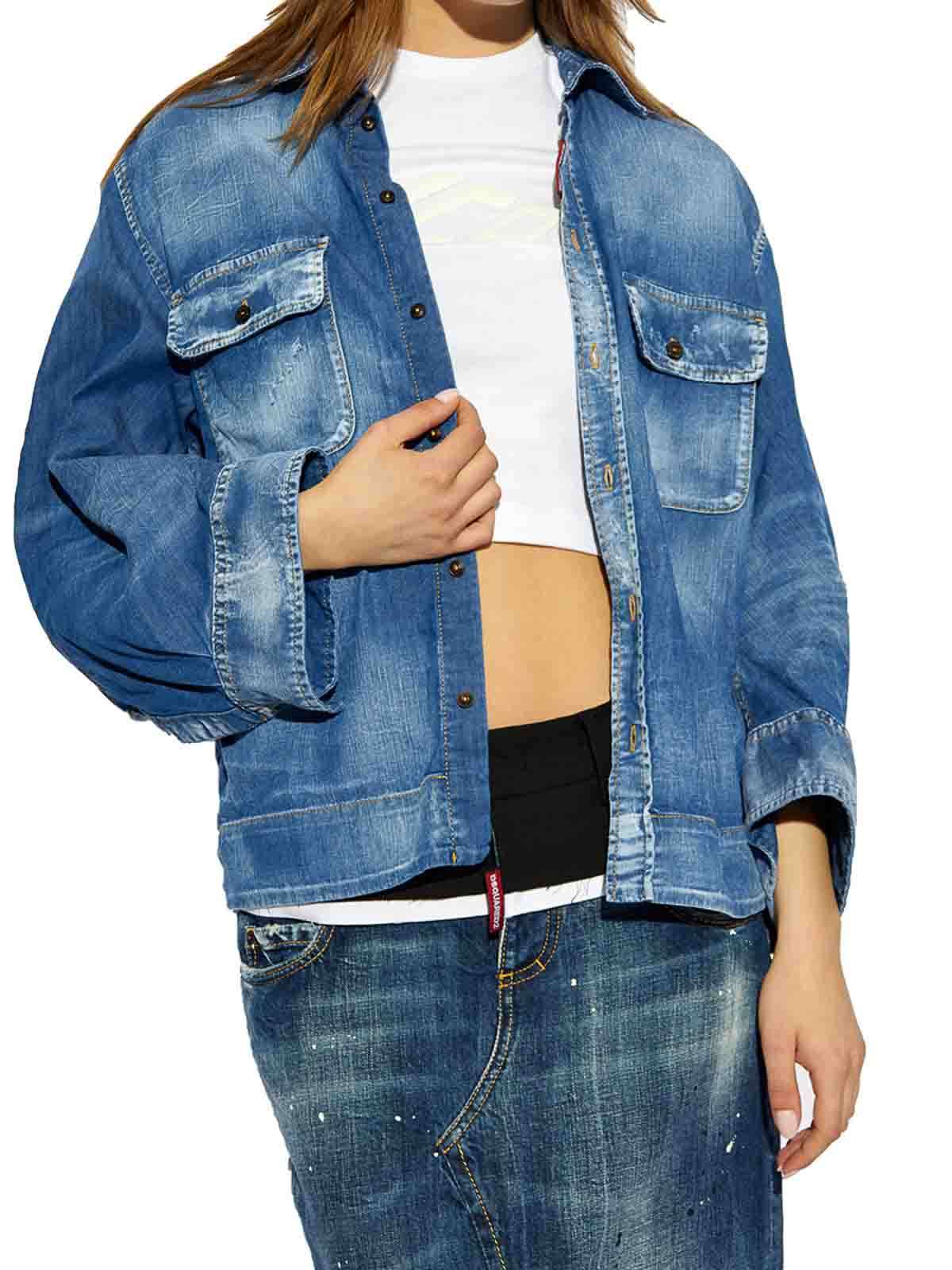 Shirt S75DL0883S30341470 (Dsquared2 / シャツ・ブラウス ) | Dsquared2 (ディースクエアード)(1)