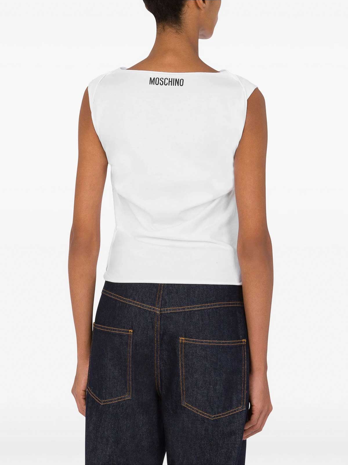 T-shirt 121104412001 (MOSCHINO / タンクトップ・キャミソール ) | MOSCHINO (モスキーノ)(2)