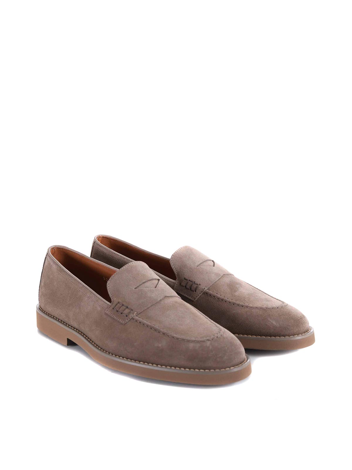 Doucals Moccasins In Suede 3294SALOUF009ZC30 (DOUCAL'S / ローファー ) | DOUCAL'S (デュカルス)(1)