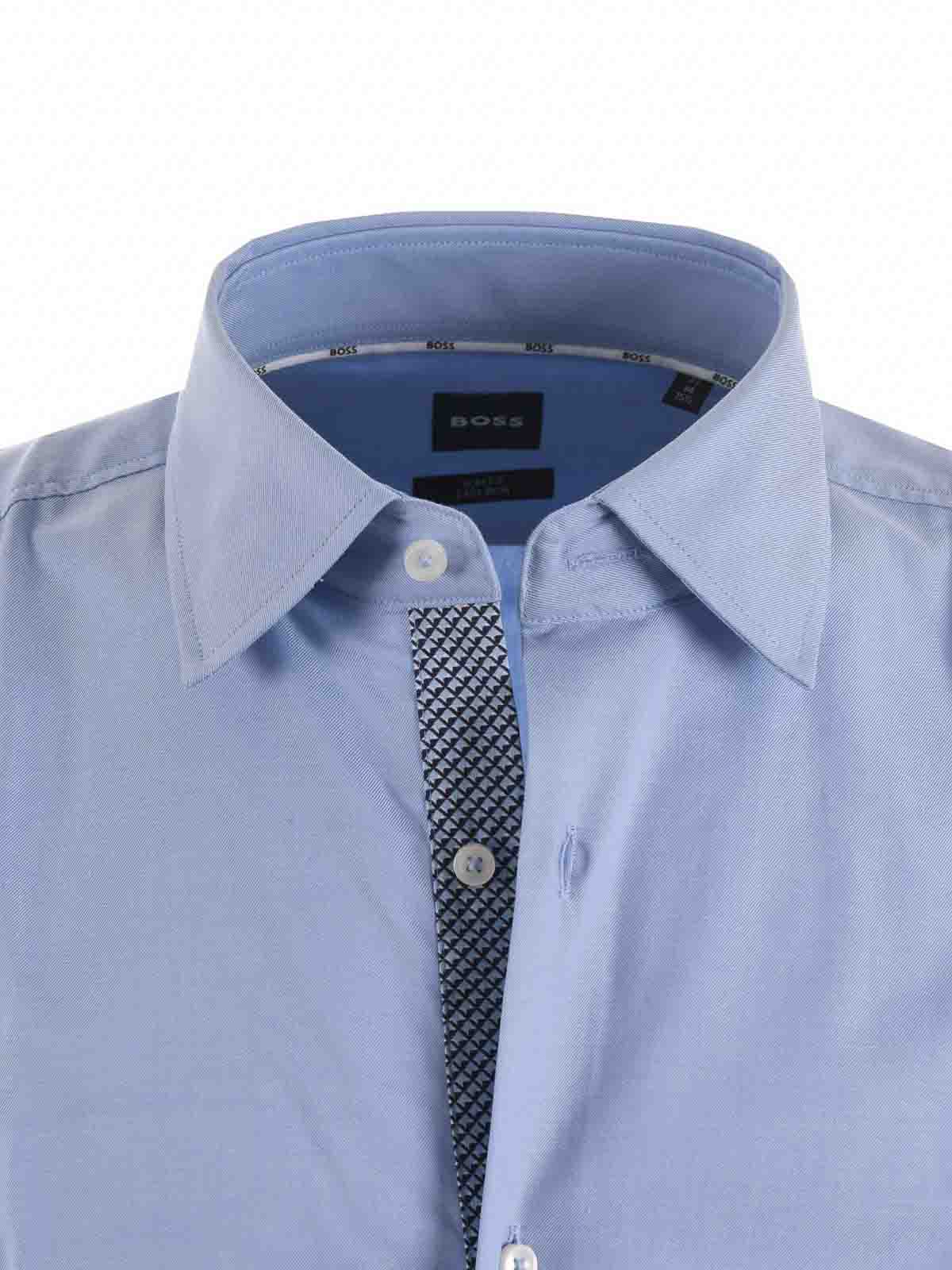 Shirt In Stretch Cotton HHANKKENTC650512824450 (HUGO BOSS / シャツ・ブラウス ) | HUGO BOSS (ヒューゴボス)(3)