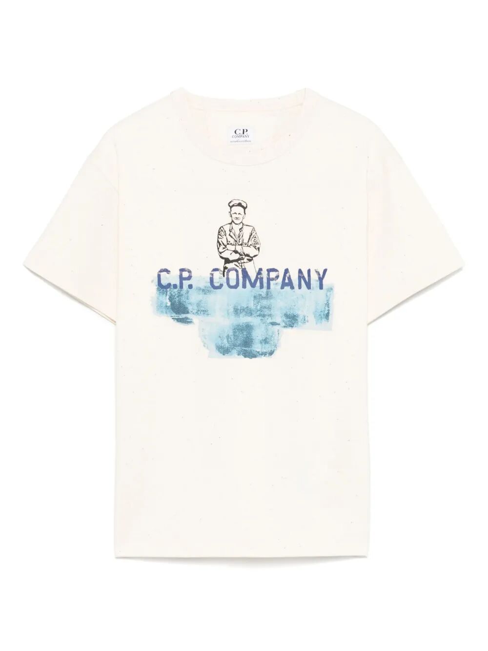 BRITISH SAILOR PRINT COTTON T-SHIRT CUM00HLAA4120383 (C.P. Company / Tシャツ・カットソー ) | C.P. Company (シーピーカンパニー)
