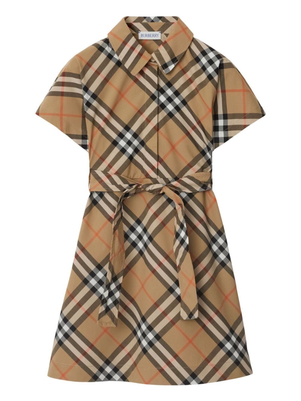 CHECK COTTON SHIRT DRESS 8090538SAND (Burberry / ワンピース・ドレス・オールインワン ) | Burberry (バーバリー)