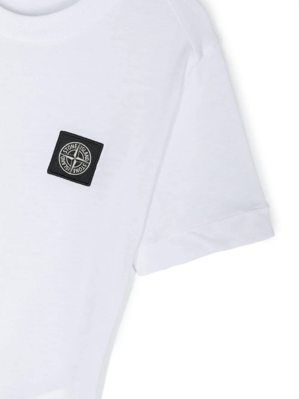 STONE ISLAND KIDS T-shirts and Polos White K1S162100002S0047V0001 (STONE ISLAND / Tシャツ・カットソー ) | STONE ISLAND (ストーンアイランド)(1)