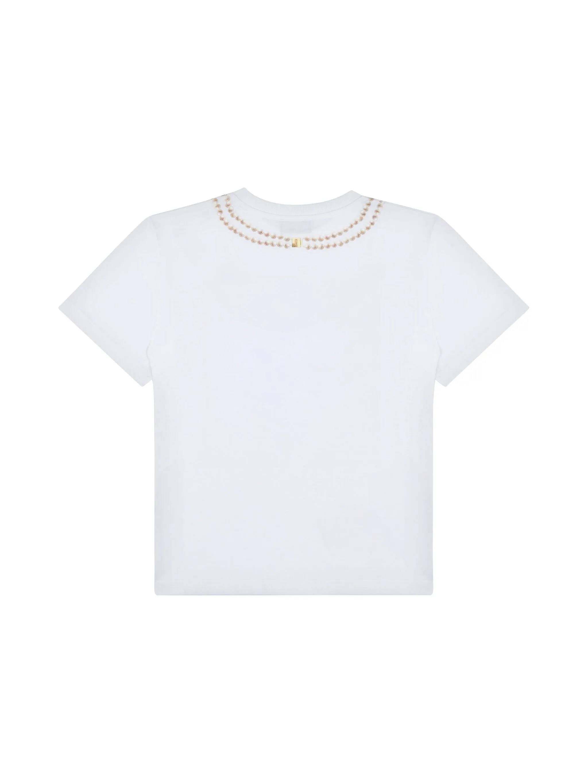Moschino T-shirts and Polos White HIM060LAA0210101 (MOSCHINO / Tシャツ・カットソー ) | MOSCHINO (モスキーノ)(2)