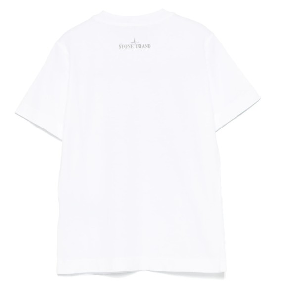 Stone Island T-shirts and Polos White K1S162100010S0128V0001 (STONE ISLAND / Tシャツ・カットソー ) | STONE ISLAND (ストーンアイランド)(8)