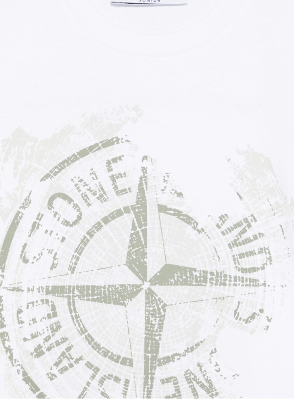 Stone Island T-shirts and Polos White K1S162100010S0128V0001 (STONE ISLAND / Tシャツ・カットソー ) | STONE ISLAND (ストーンアイランド)(9)