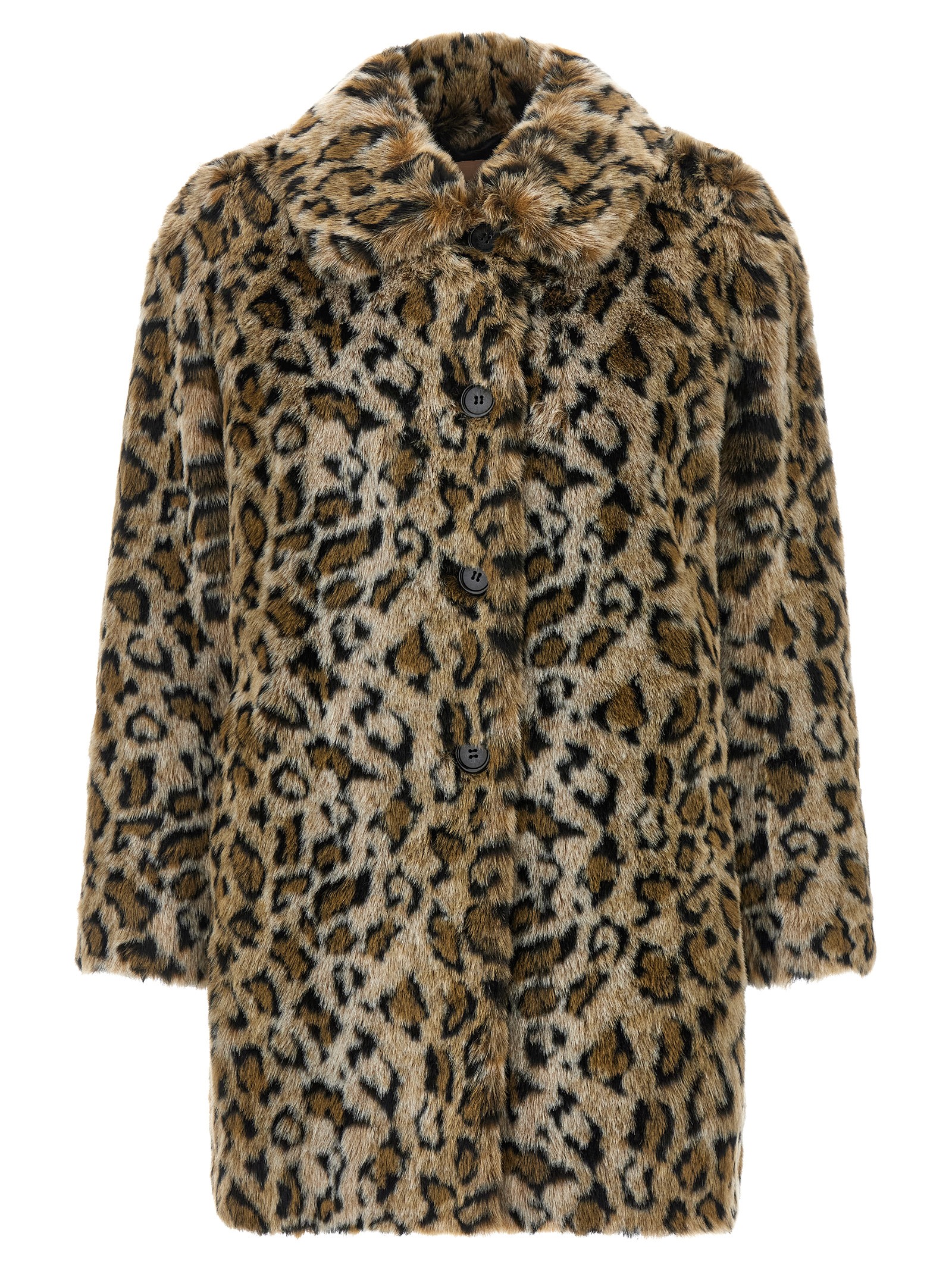 Animalier coat 252TP211012779 (TWINSET / レザー&ファージャケット・コート ) | TWINSET (ツインセット)