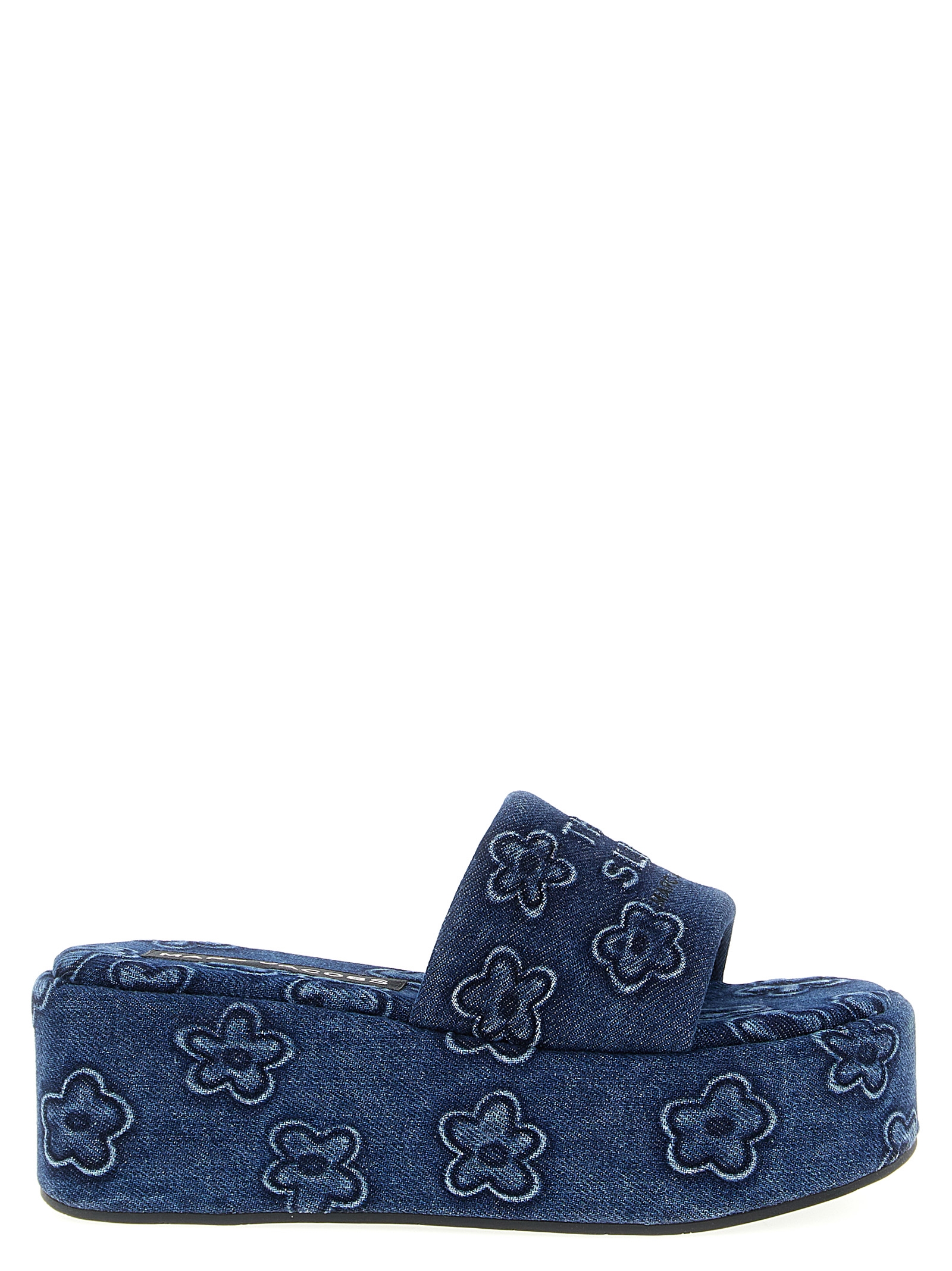 'The Puffy Daisy Denim Platform Sandal' slides 2P5FFS001F15492 (Marc Jacobs / サンダル ) | Marc Jacobs (マーク ジェイコブス)