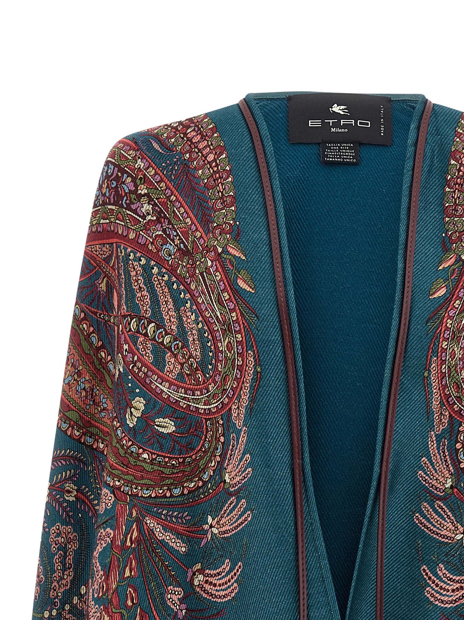 Floral paisley cape WRBD0012AV778X0883 (ETRO / カジュアルジャケット ) | ETRO (エトロ)(2)