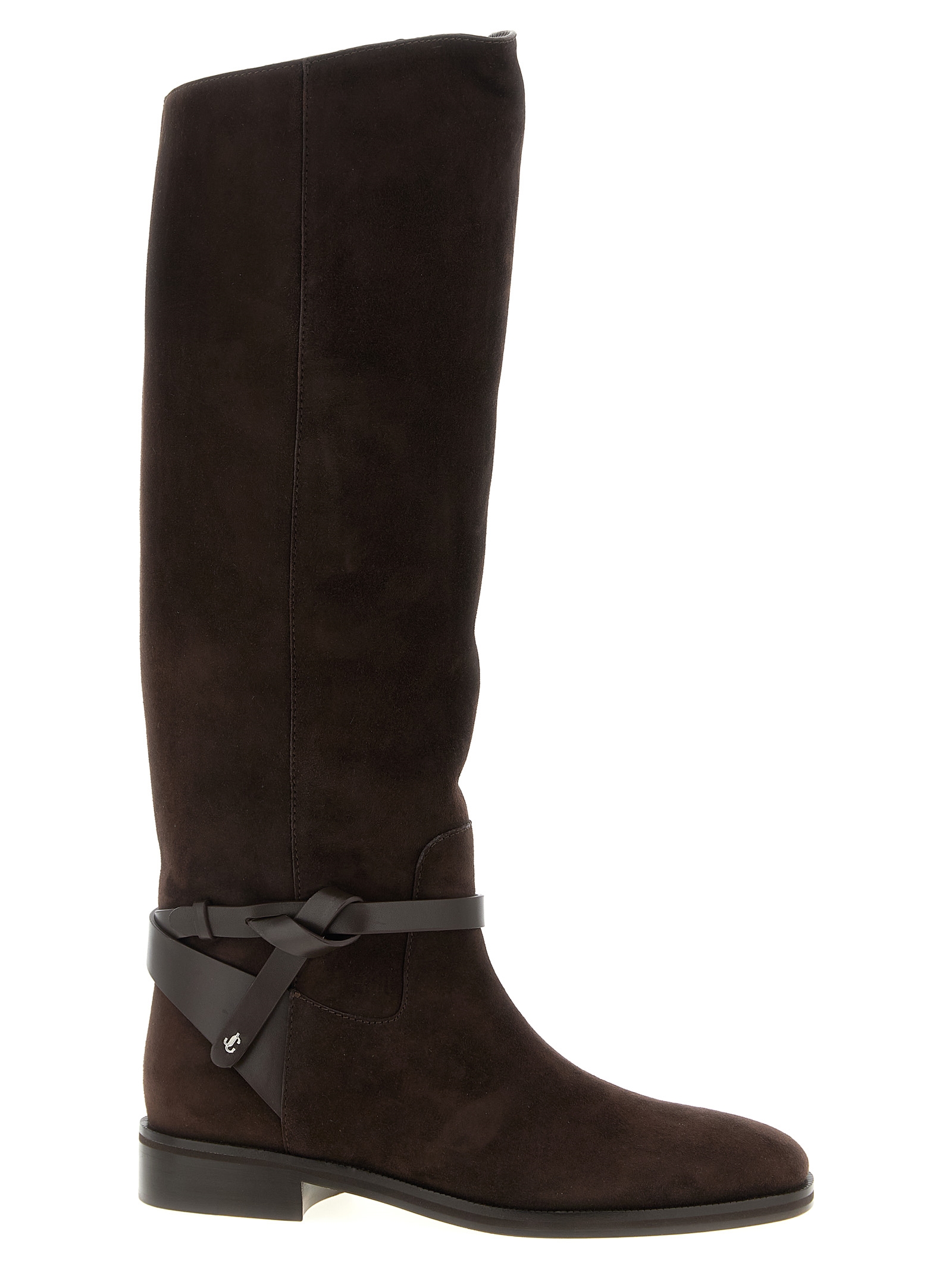 'Lawton' boots LAWTONKBFLATALRCHOCOLATE (JIMMY CHOO / ブーツ ) | JIMMY CHOO (ジミー チュウ)