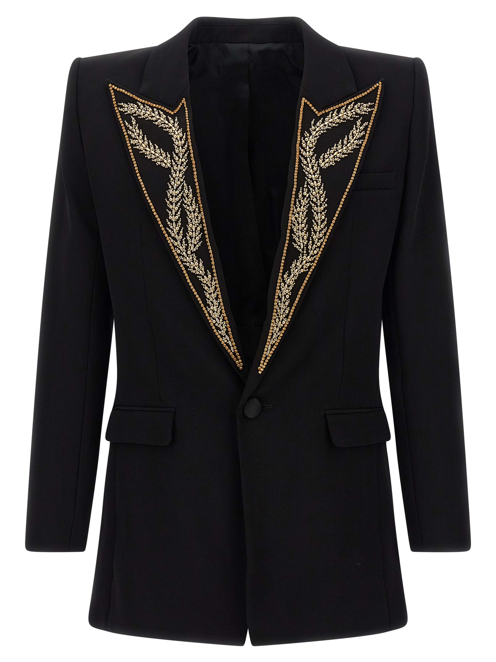 Leaf embroidery blazer FH1SE286PD09EAD (Balmain / ブレザー・ジャケット ) | Balmain (バルマン)