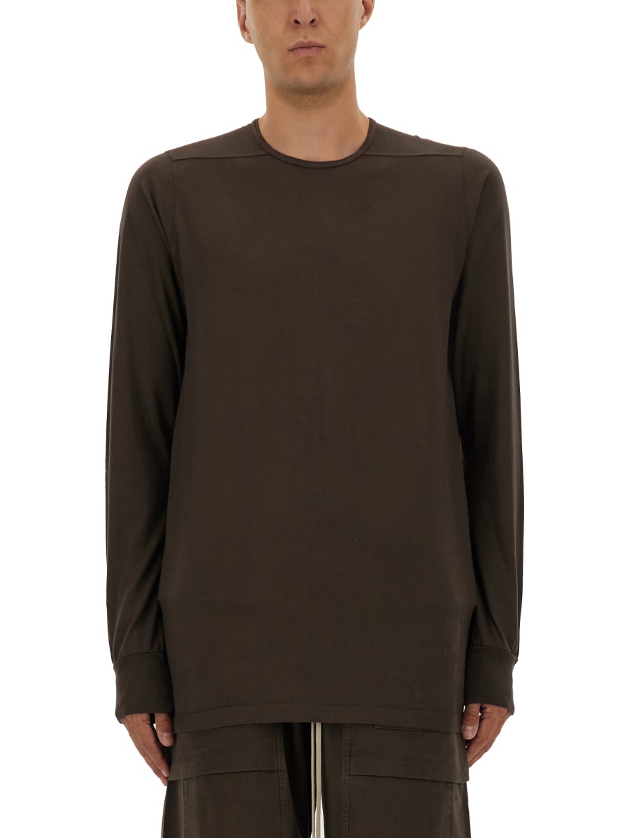 LONG-SLEEVED T-SHIRT DU02E7260RN78 (Rick Owens DRKSHDW / Tシャツ・カットソー ) | Rick Owens DRKSHDW (リック オウエンス ダークシャドウ)