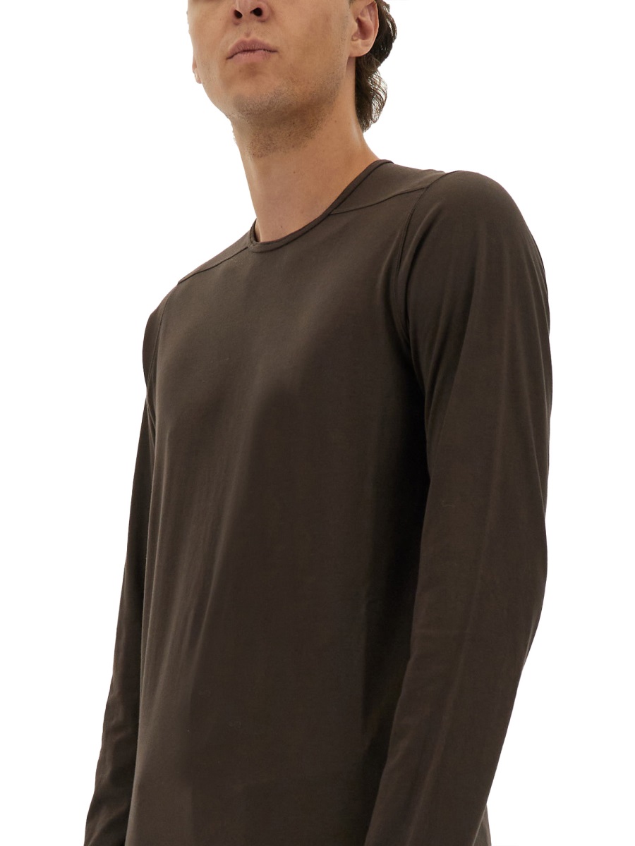 LONG-SLEEVED T-SHIRT DU02E7260RN78 (Rick Owens DRKSHDW / Tシャツ・カットソー ) | Rick Owens DRKSHDW (リック オウエンス ダークシャドウ)(3)