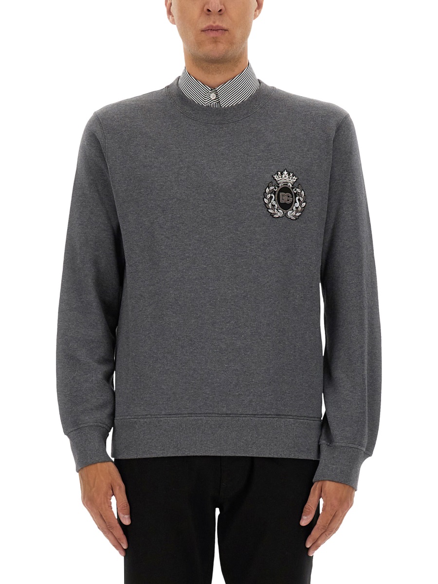 JERSEY WITH EMBROIDERY G9ABJZG7PJ7S8291 (Dolce & Gabbana / スウェット・フーディー ) | Dolce & Gabbana (ドルチェガッバーナ)