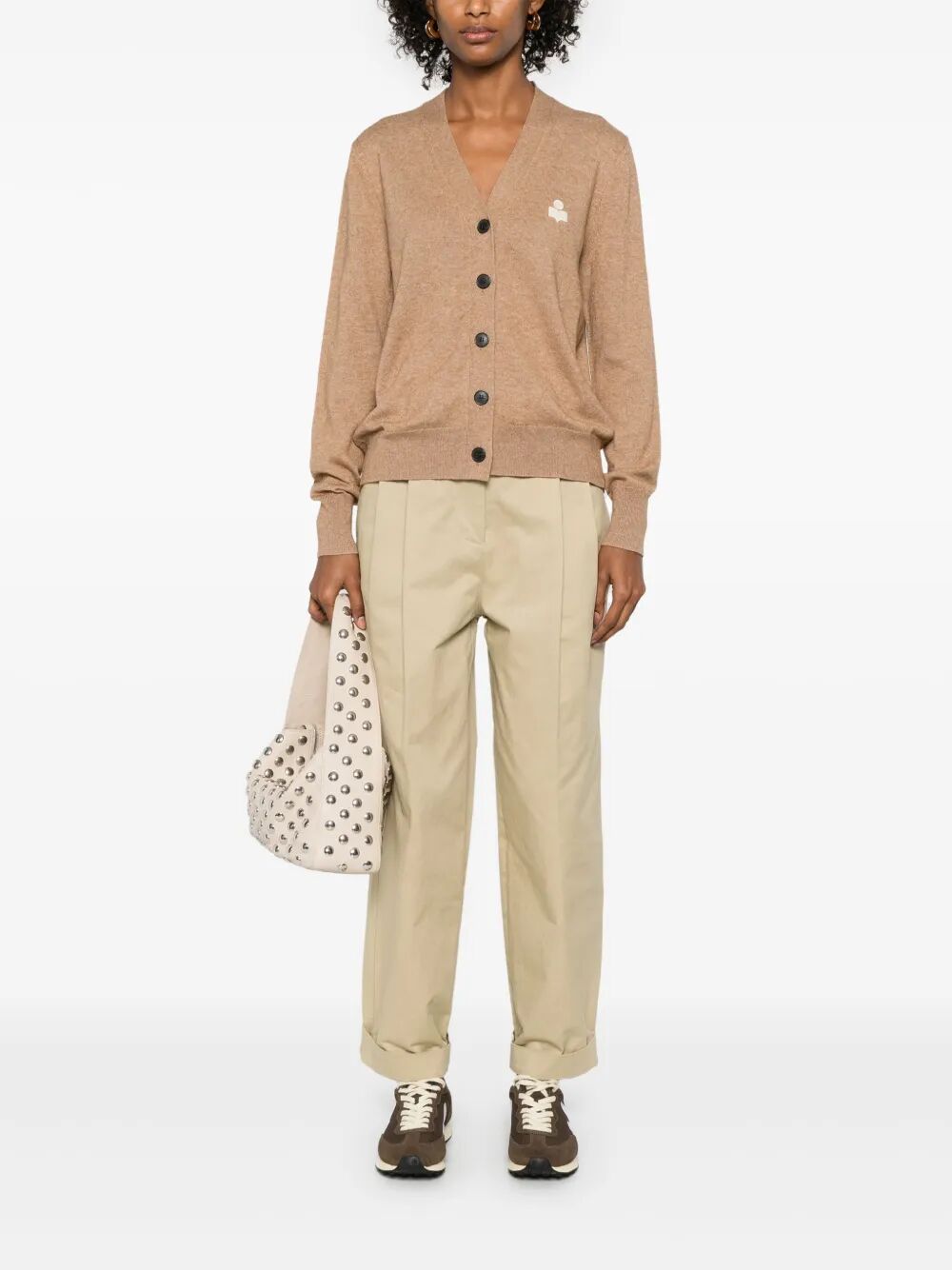 KARINA COTTON BLEND CARDIGAN CA0104FAC1L17E50CM (Isabel Marant Étoile / ニット・セーター・カーディガン ) | Isabel Marant Étoile (イザベル マラン エトワール)(4)