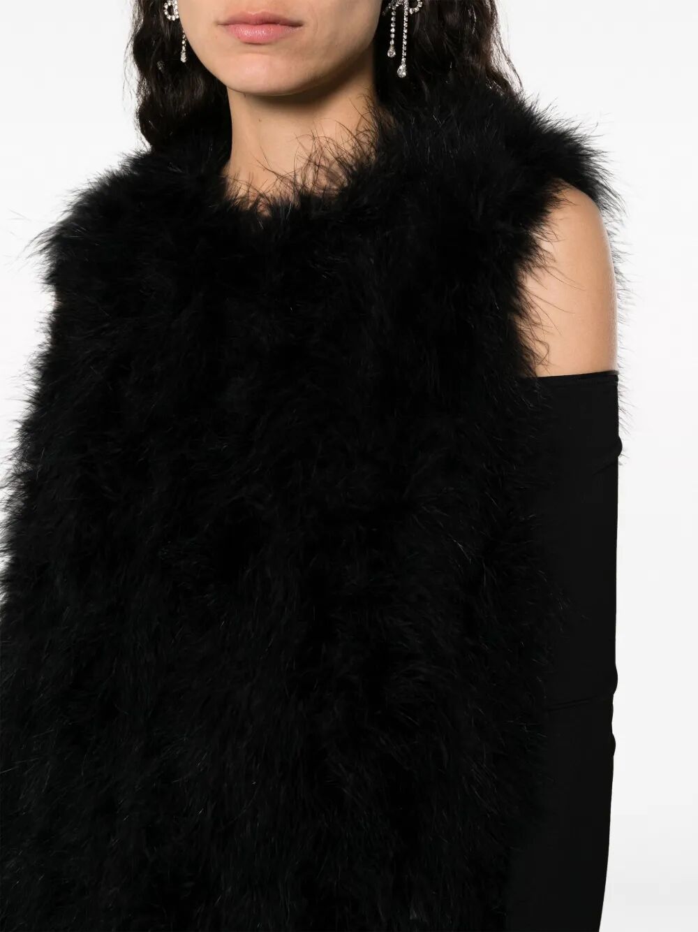 LONG LIGHTWEIGHT FEATHER GILET 24WAG30480PLUXC99 (YVES SALOMON / ベスト ) | YVES SALOMON (イヴ サロモン)(3)