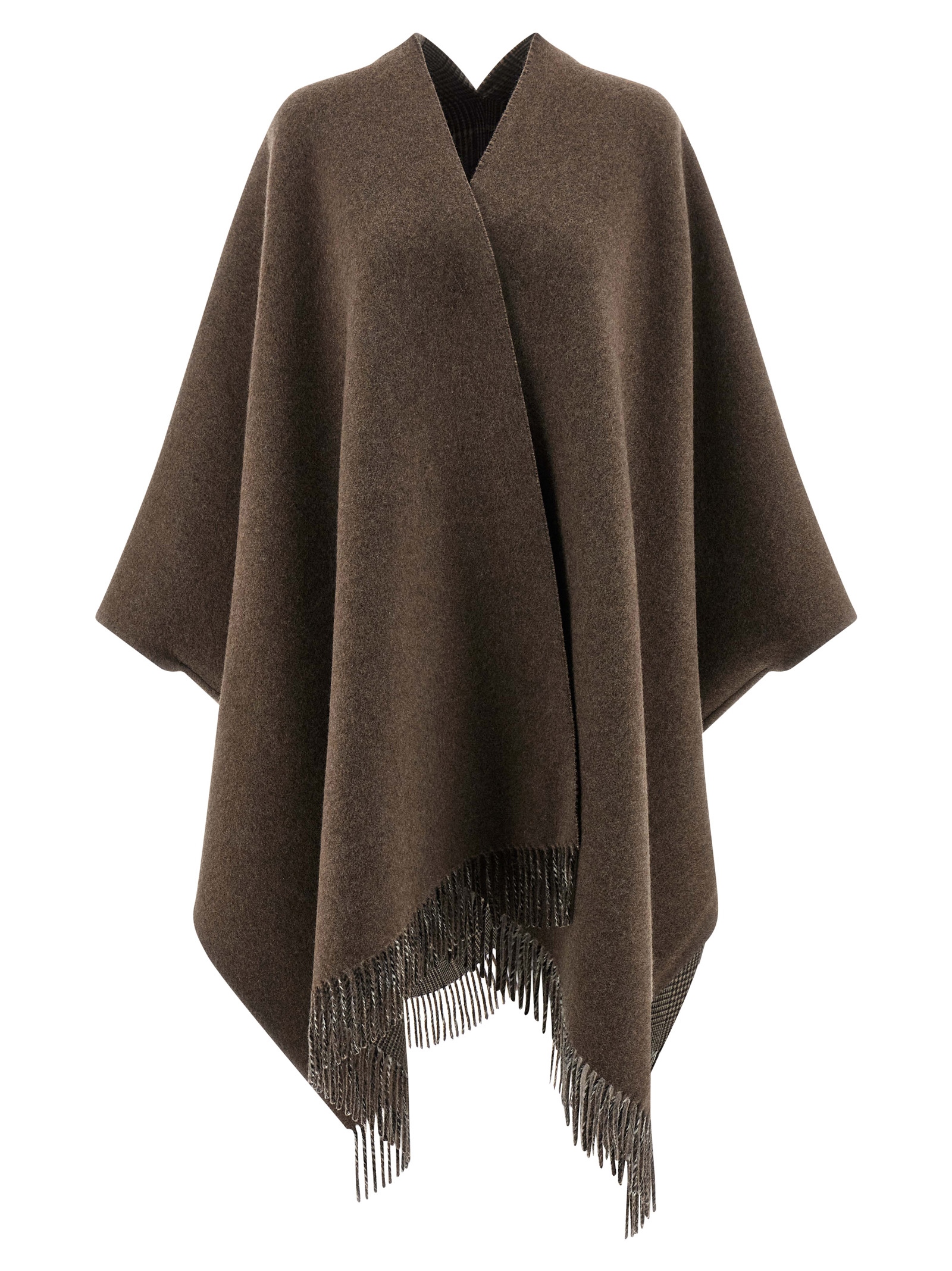 Cashmere reversible poncho MSCDAGP31CDS16 (Brunello Cucinelli / カジュアルジャケット ) | Brunello Cucinelli (ブルネロ・クチネリ)(1)