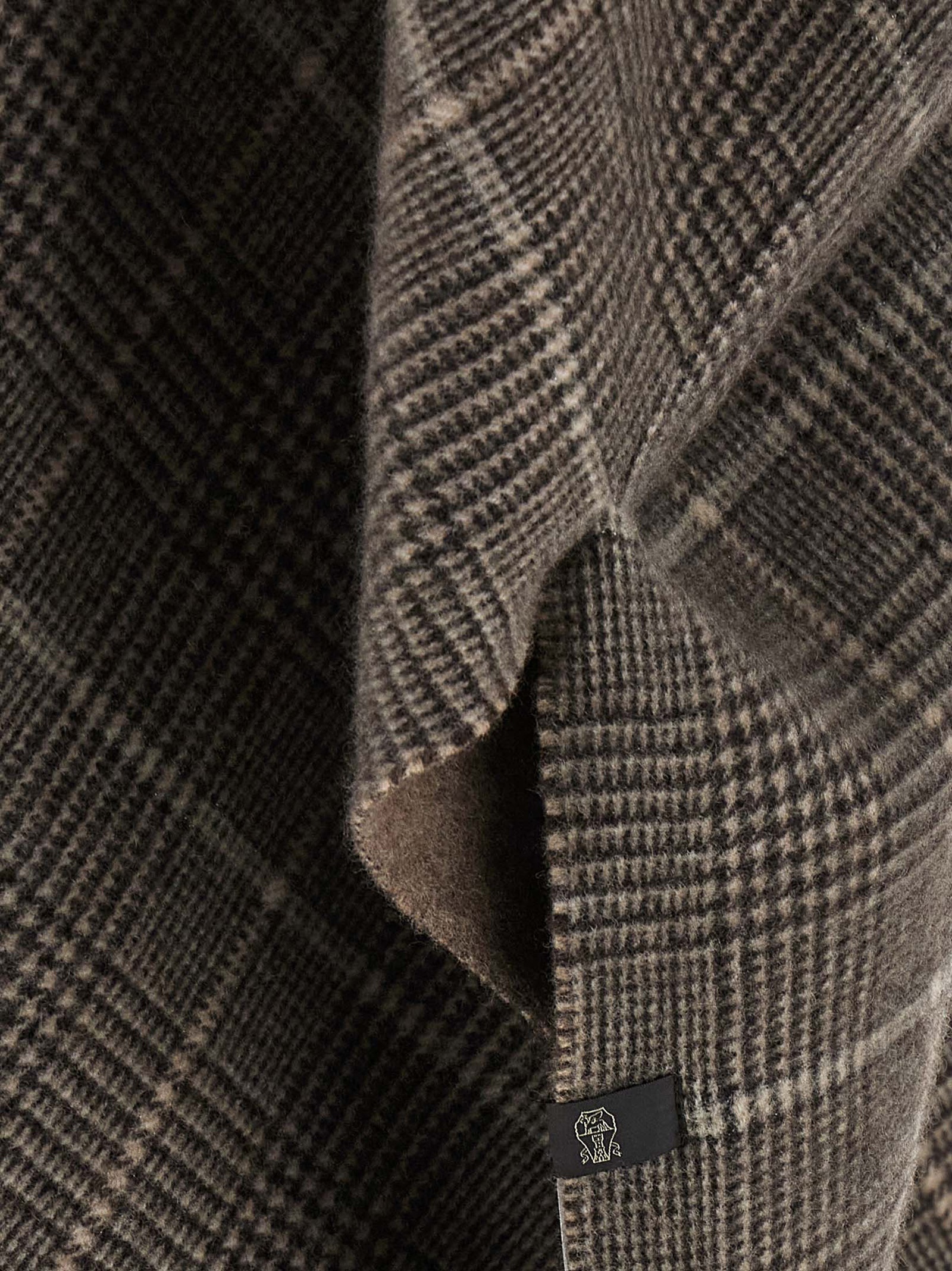 Cashmere reversible poncho MSCDAGP31CDS16 (Brunello Cucinelli / カジュアルジャケット ) | Brunello Cucinelli (ブルネロ・クチネリ)(4)