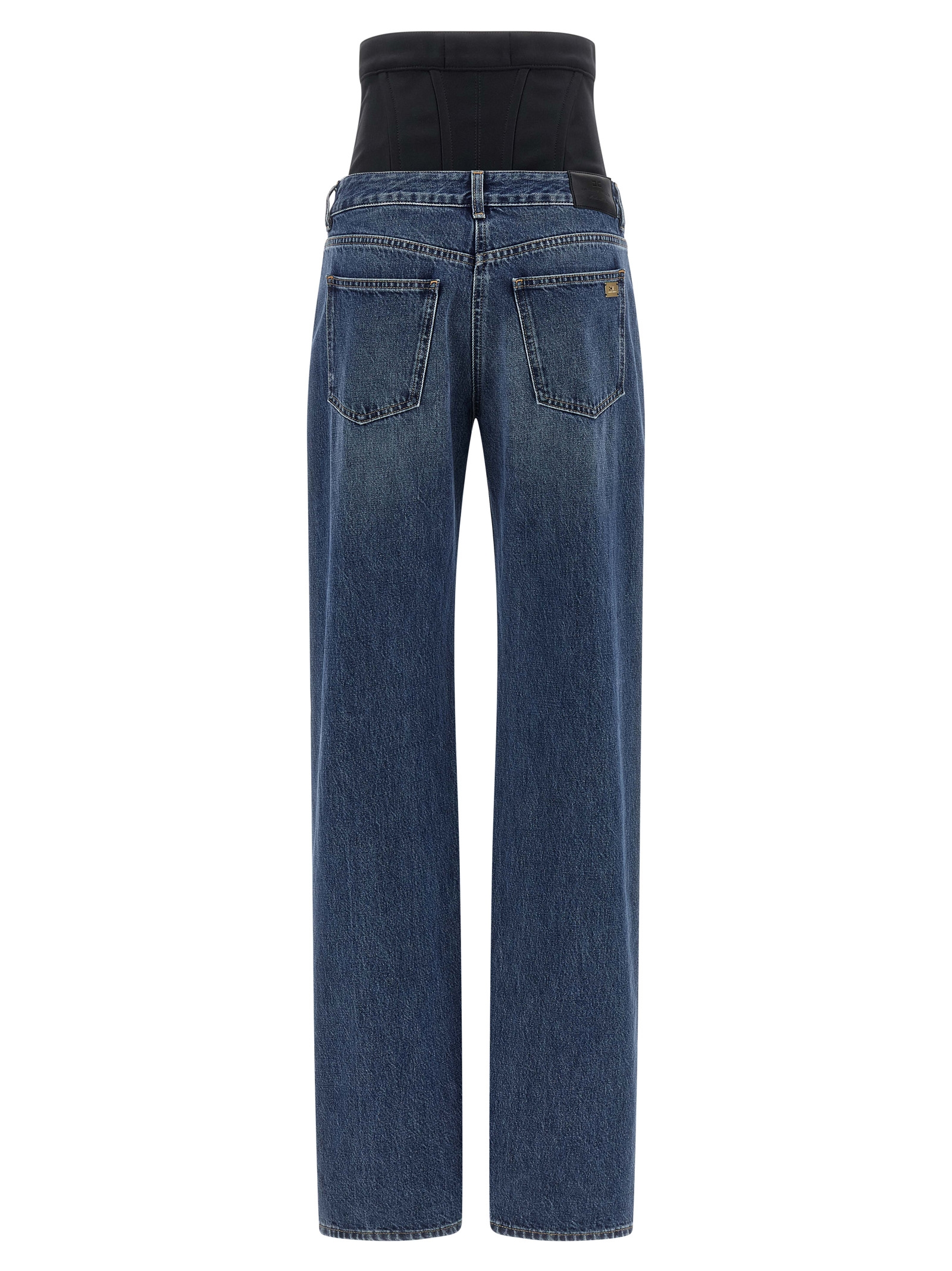 Bustier insert jeans PJ15I57E2EI1 (Elisabetta Franchi / ジーンズ ) | Elisabetta Franchi (エリザベッタ フランキ)(1)