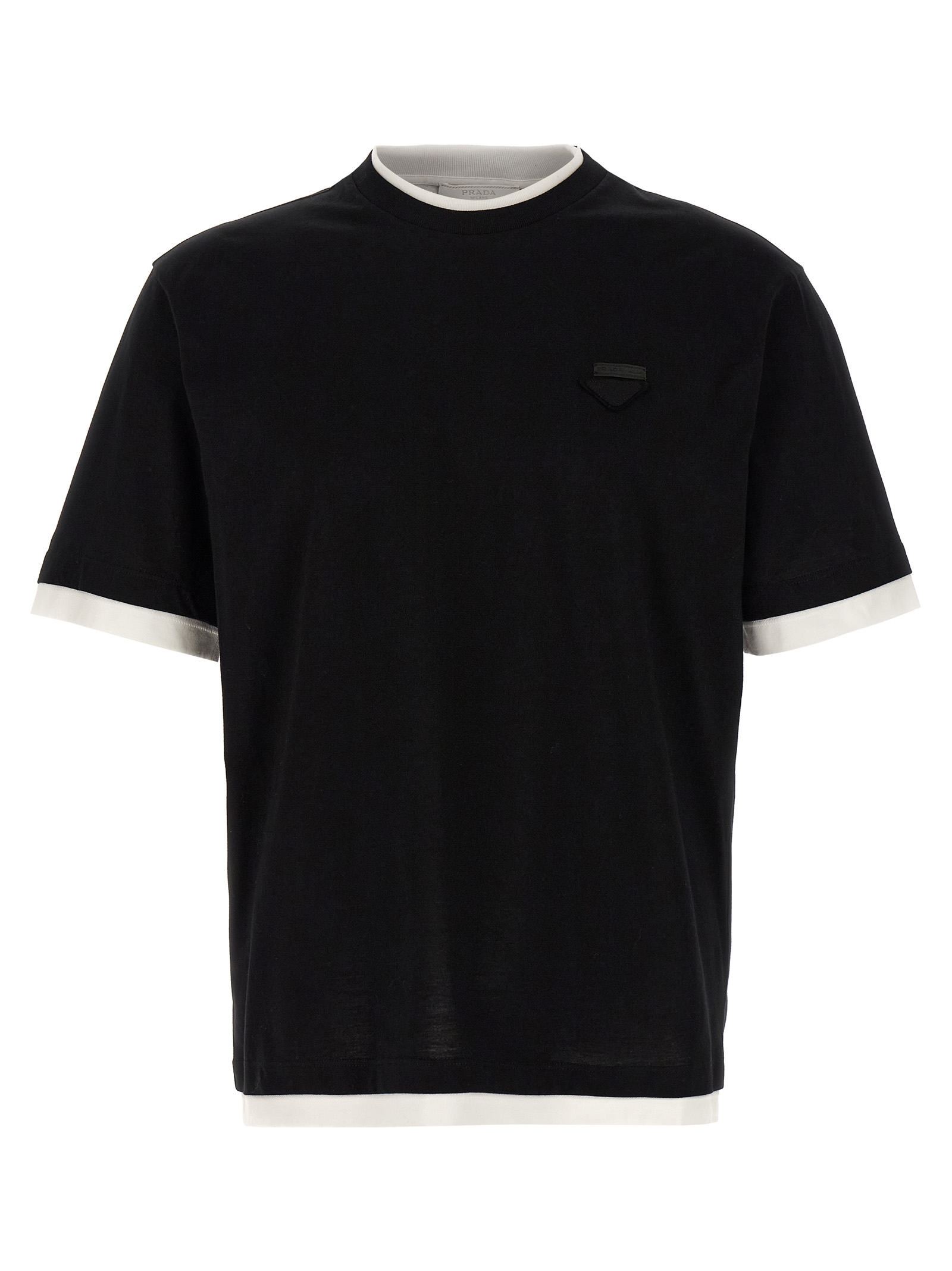 Multilayer T-shirt UJN912SWMO11CDF0967 (Prada / Tシャツ・カットソー ) | Prada (プラダ)