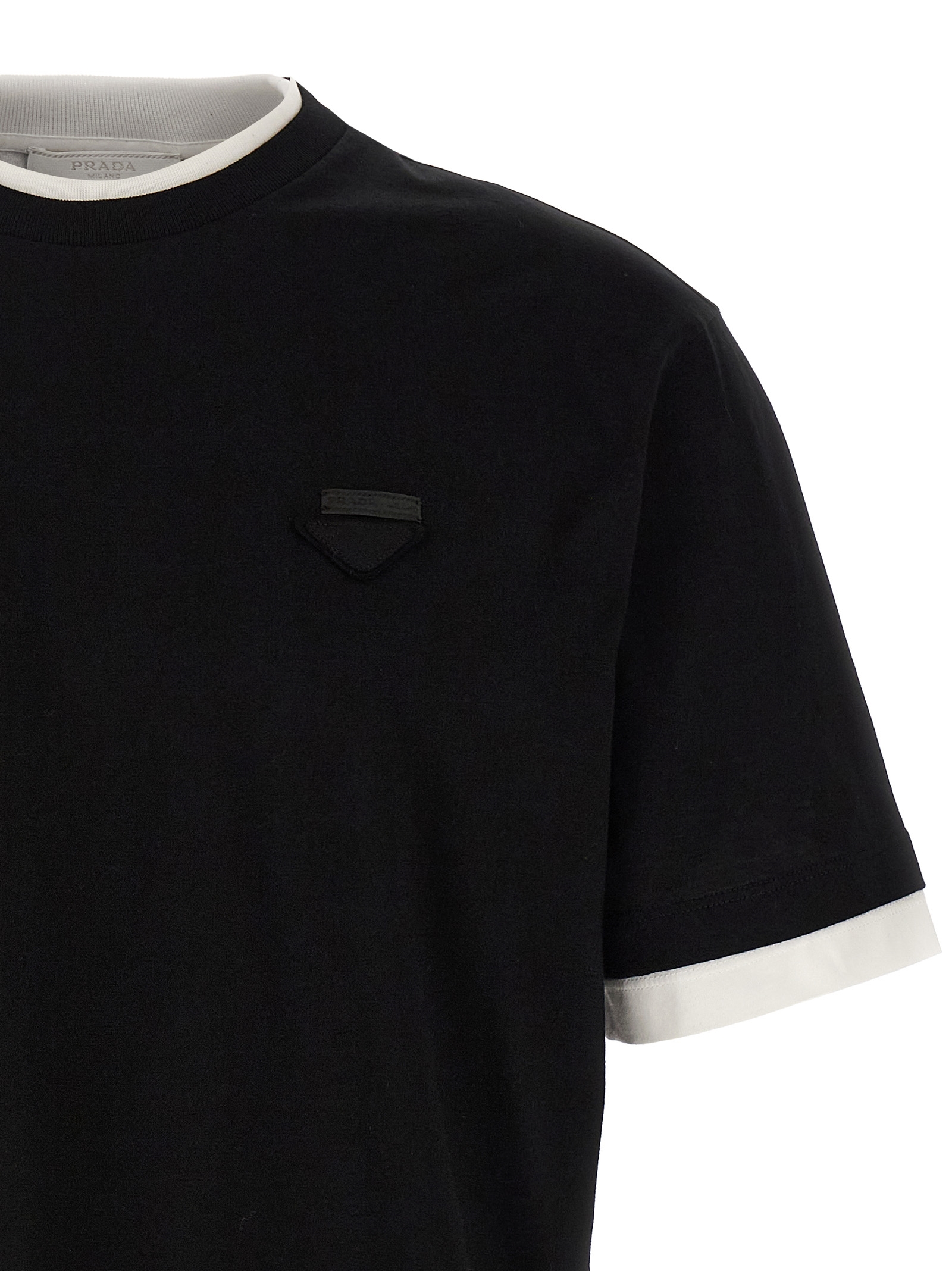 Multilayer T-shirt UJN912SWMO11CDF0967 (Prada / Tシャツ・カットソー ) | Prada (プラダ)(2)