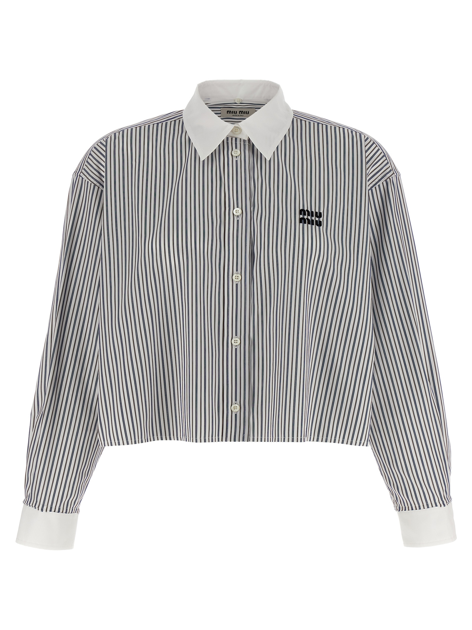 Striped shirt MK1971SOOO174TF0963 (MIU MIU / シャツ・ブラウス ) | MIU MIU (ミュウミュウ)