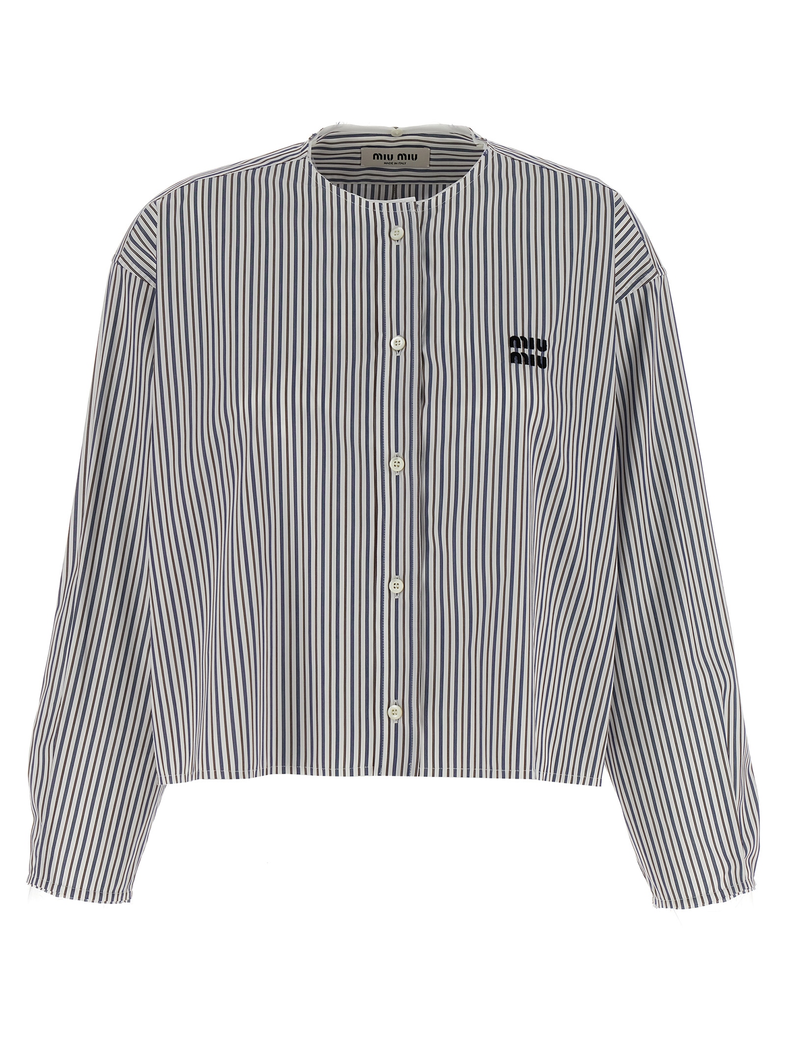 Striped shirt MK1971SOOO174TF0963 (MIU MIU / シャツ・ブラウス ) | MIU MIU (ミュウミュウ)(1)