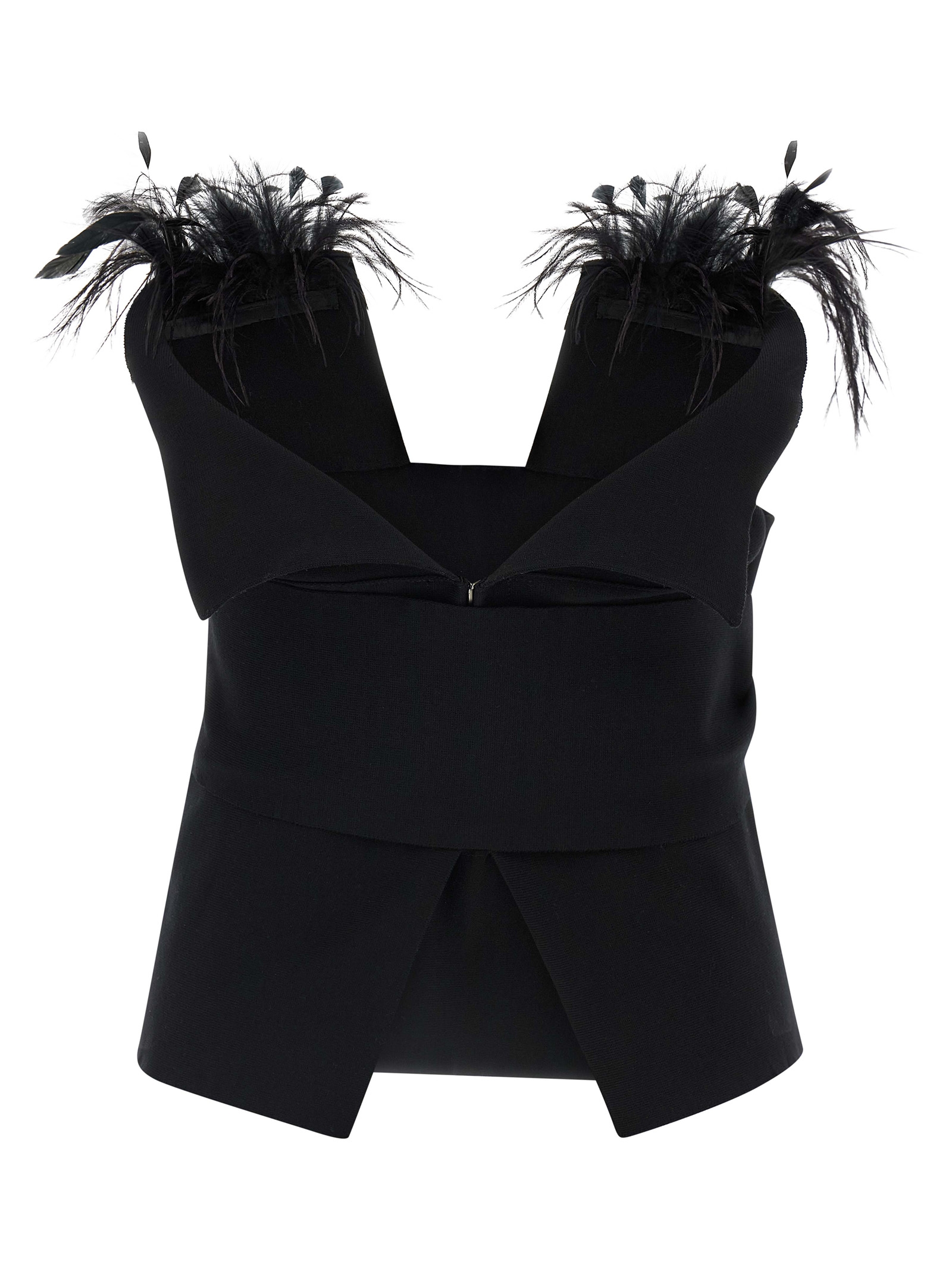 Feather top A088066000555 (ALBERTA FERRETTI / タンクトップ・キャミソール ) | ALBERTA FERRETTI (アルベルタ フェレッティ)(1)