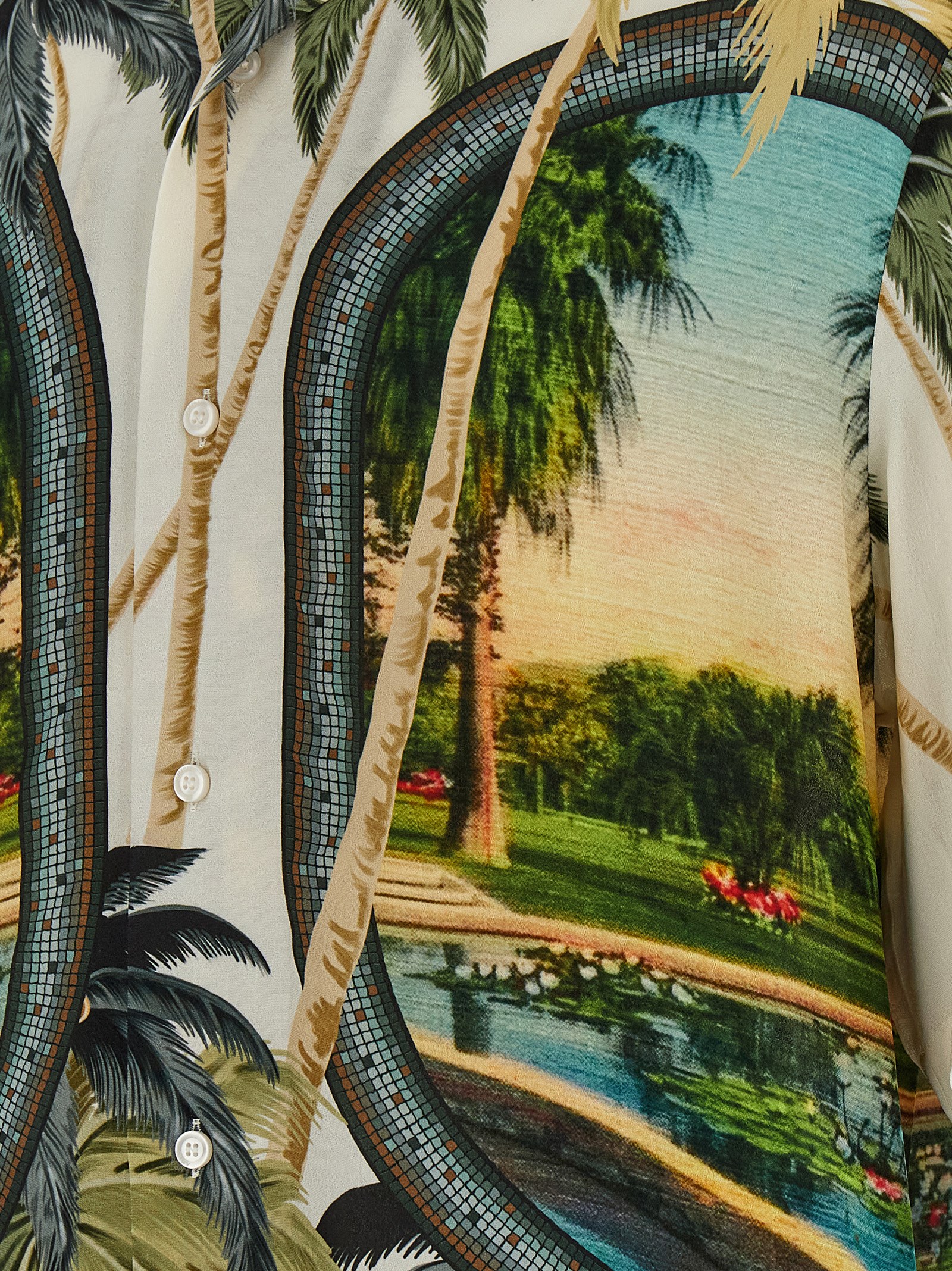 'Paradise Bowling' shirt AMSTCA1162MULTI (AMIRI / シャツ・ブラウス ) | AMIRI (アミリ)(3)