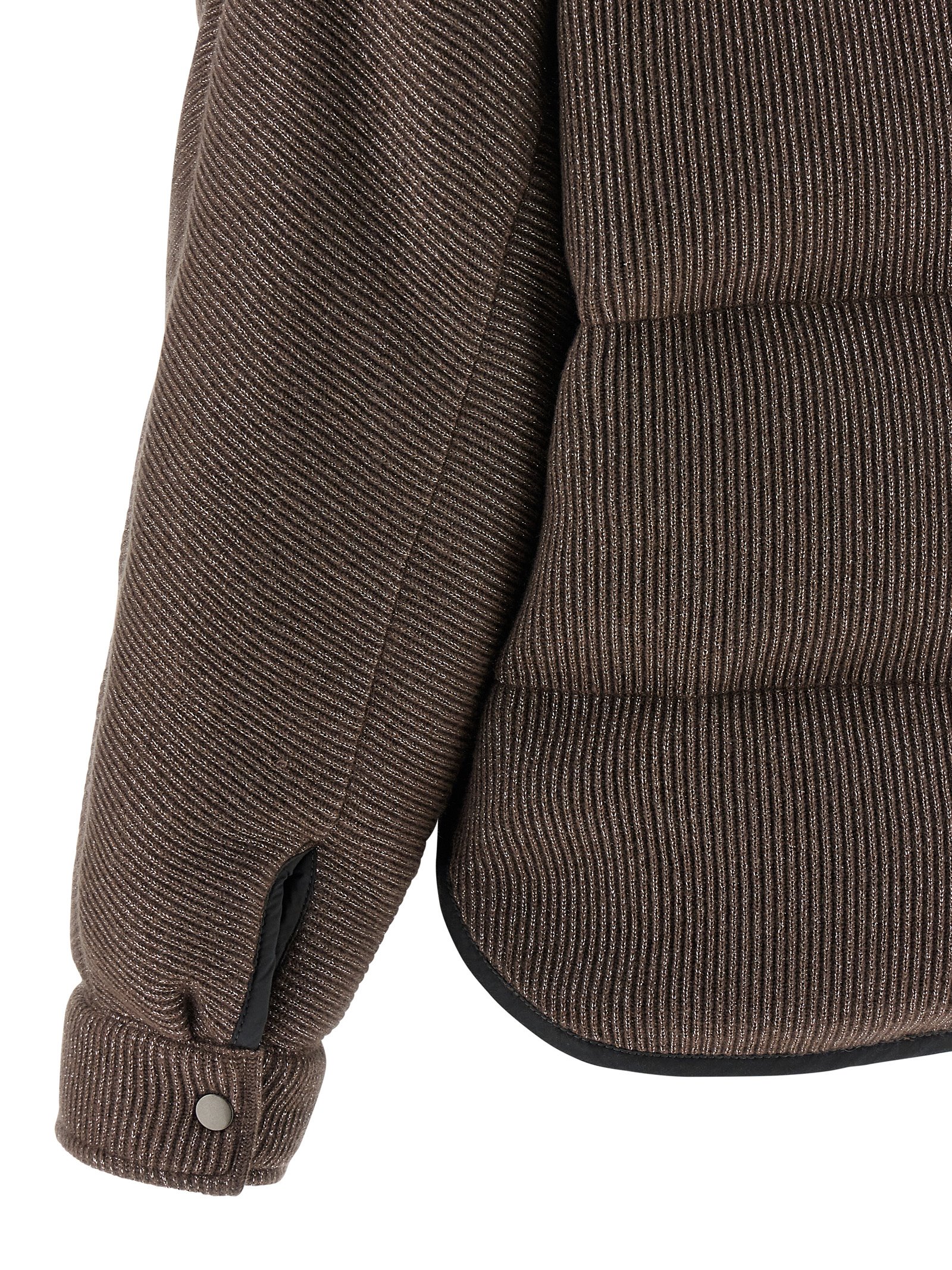 Lame wool down jacket M01ET7728CEH01 (Brunello Cucinelli / ダウンジャケット・コート ) | Brunello Cucinelli (ブルネロ・クチネリ)(3)