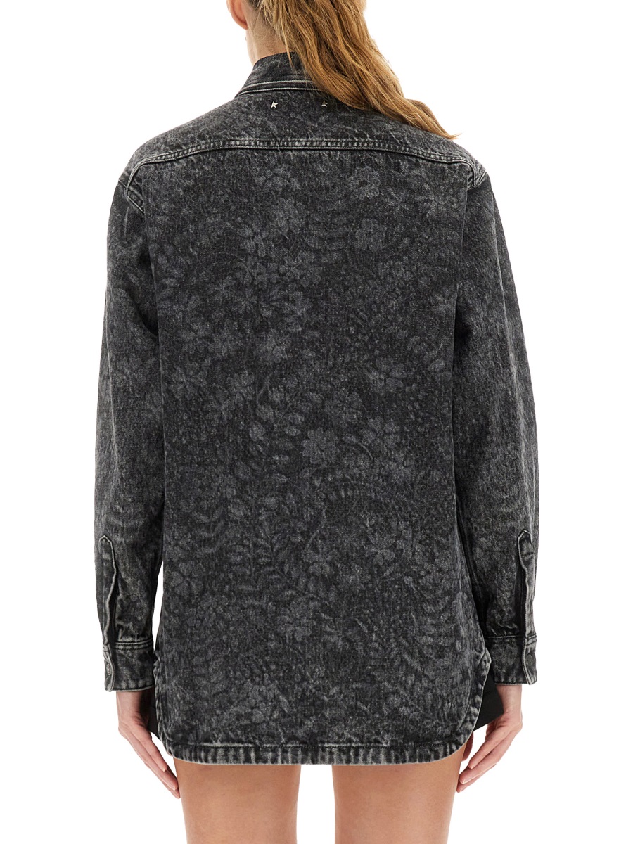 "OLLIE BOYFRIENS" SHIRT WITH LASER FLOWERS GWP02351P00208090497 (Golden Goose / シャツ・ブラウス ) | Golden Goose (ゴールデングース)(2)