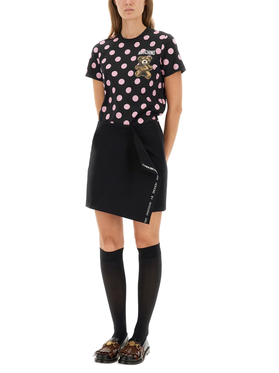 "TEDDY POLKA DOTS" T-SHIRT 071654413555 (MOSCHINO / Tシャツ・カットソー ) | MOSCHINO (モスキーノ)(1)