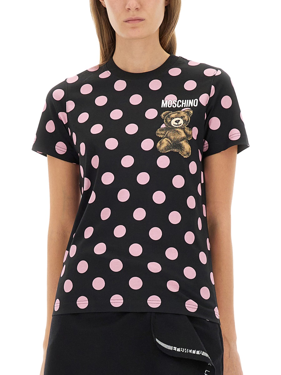 "TEDDY POLKA DOTS" T-SHIRT 071654413555 (MOSCHINO / Tシャツ・カットソー ) | MOSCHINO (モスキーノ)(3)