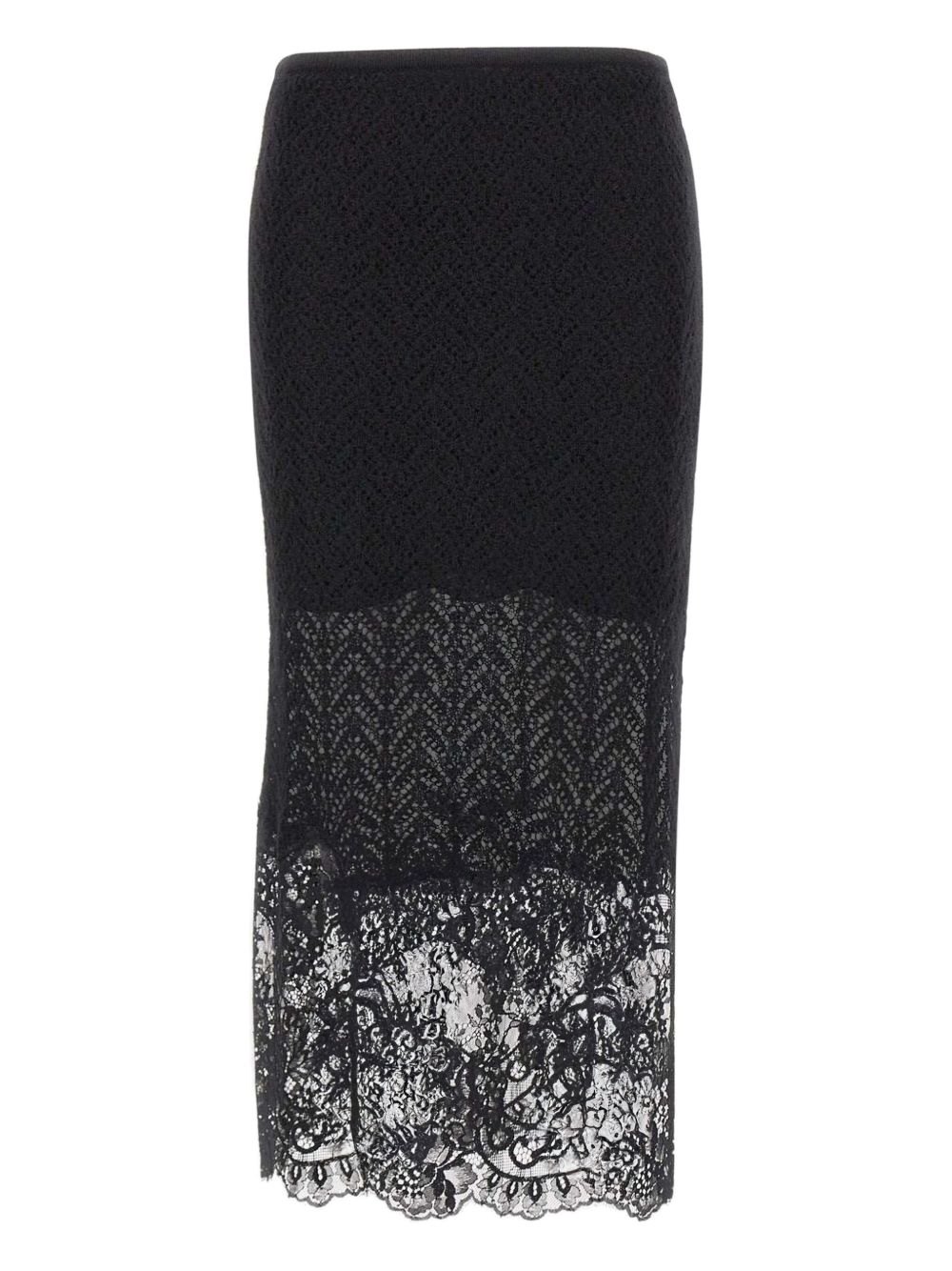Blumarine Skirts Black A544G075AN0990 (Blumarine / スカート ) | Blumarine (ブルマリン)