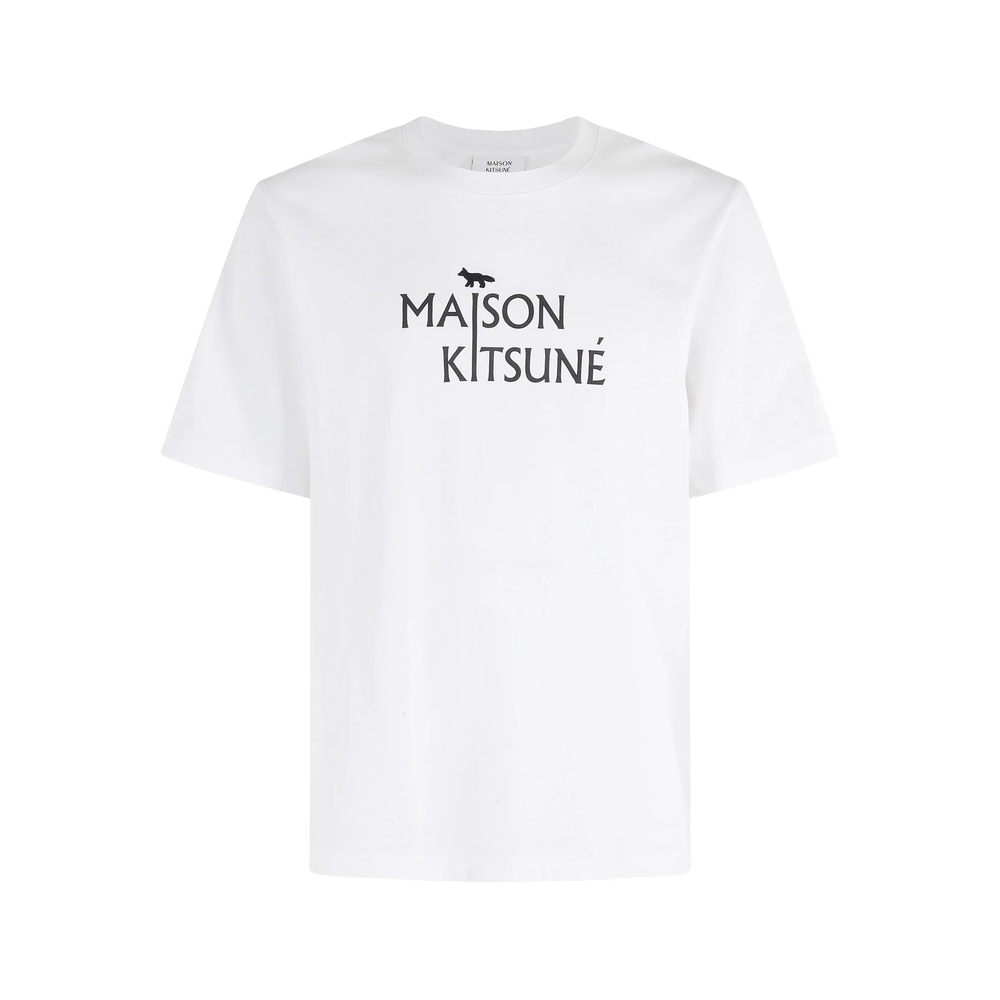 T-shirt Maison Kitsuné PM00115KJ7025WHITE (Maison Kitsuné / Tシャツ・カットソー ) | Maison Kitsuné (メゾン キツネ)