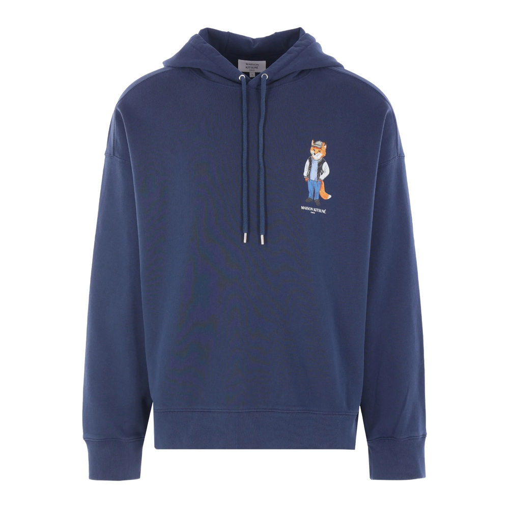 Sweatshirt Maison Kitsuné PM00707KM0340FRNAV (Maison Kitsuné / スウェット・フーディー ) | Maison Kitsuné (メゾン キツネ)