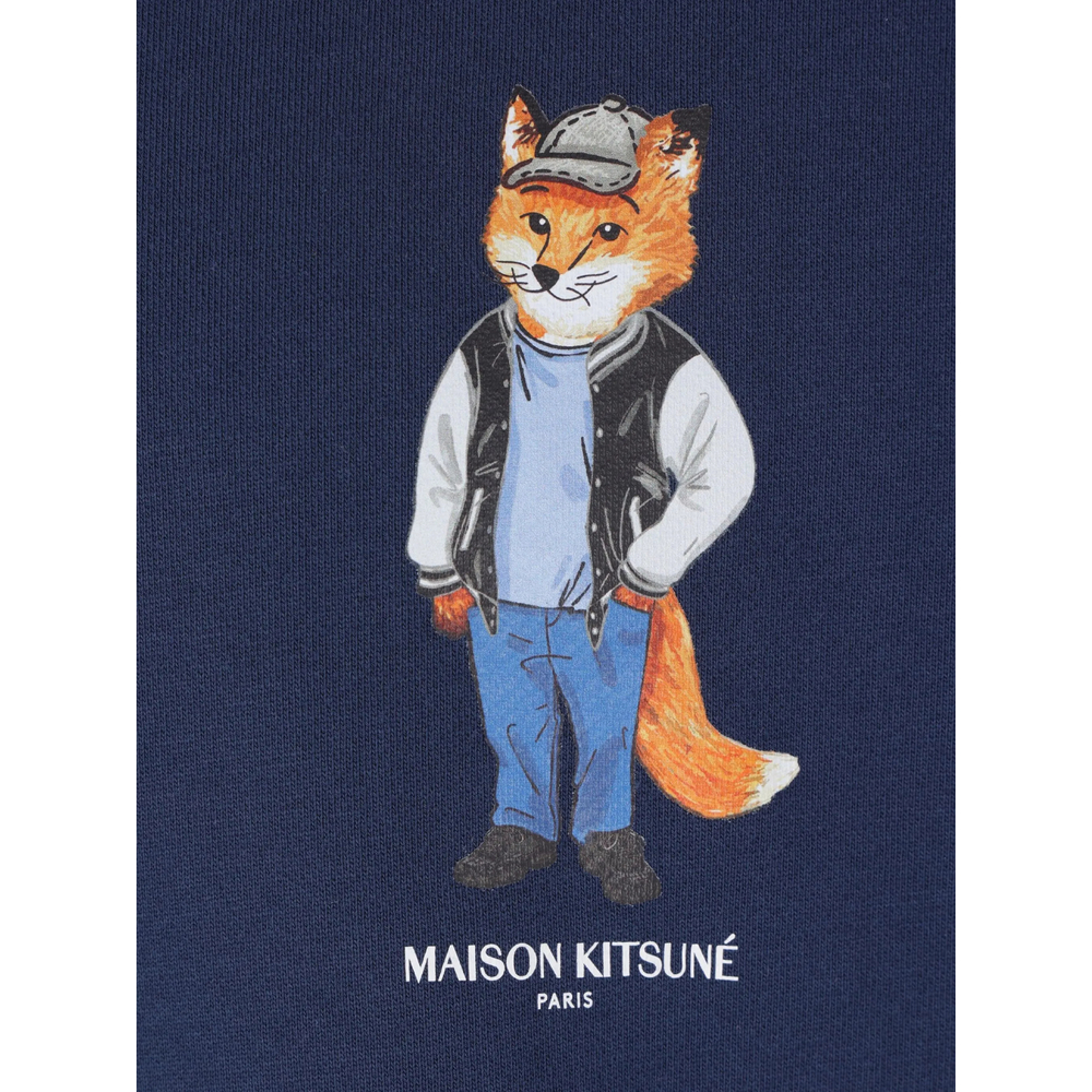 Sweatshirt Maison Kitsuné PM00707KM0340FRNAV (Maison Kitsuné / スウェット・フーディー ) | Maison Kitsuné (メゾン キツネ)(1)