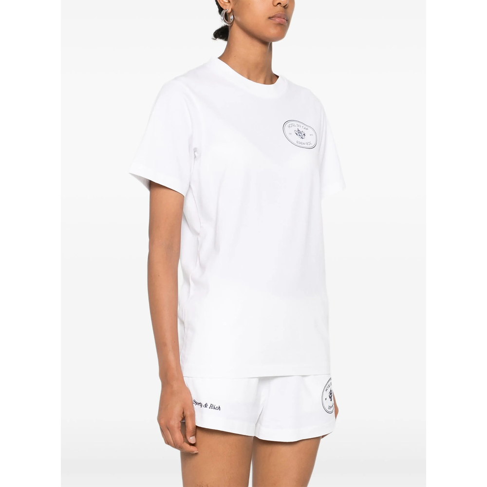 T-shirt Sporty & Rich TO043501621WHWHITE (Sporty & Rich / Tシャツ・カットソー ) | Sporty & Rich (スポーティアンドリッチ)(4)